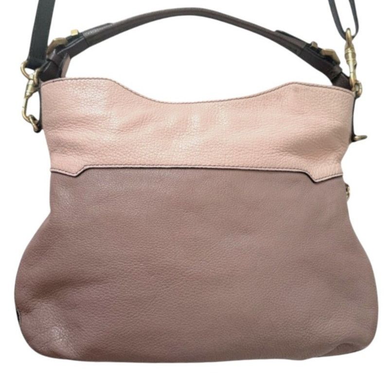 NBDN Nobrandedon OrYany Ellie Leather Colorblock Hobo Bag Size ONE SIZE - 3 Thumbnail