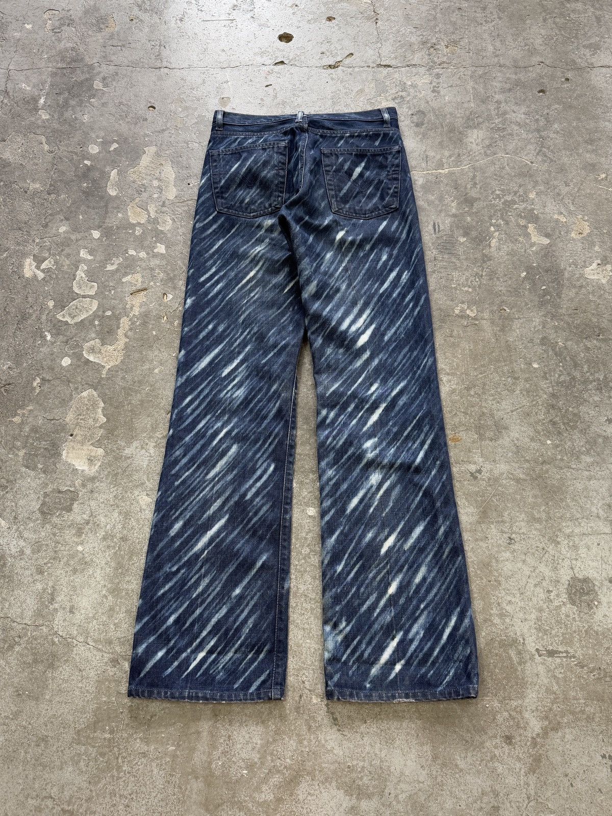 Japanese Brand Vintage 90s Levis Sta Prest Faded Wash Distress Jeans Size US 30 / EU 46 - 8 Thumbnail