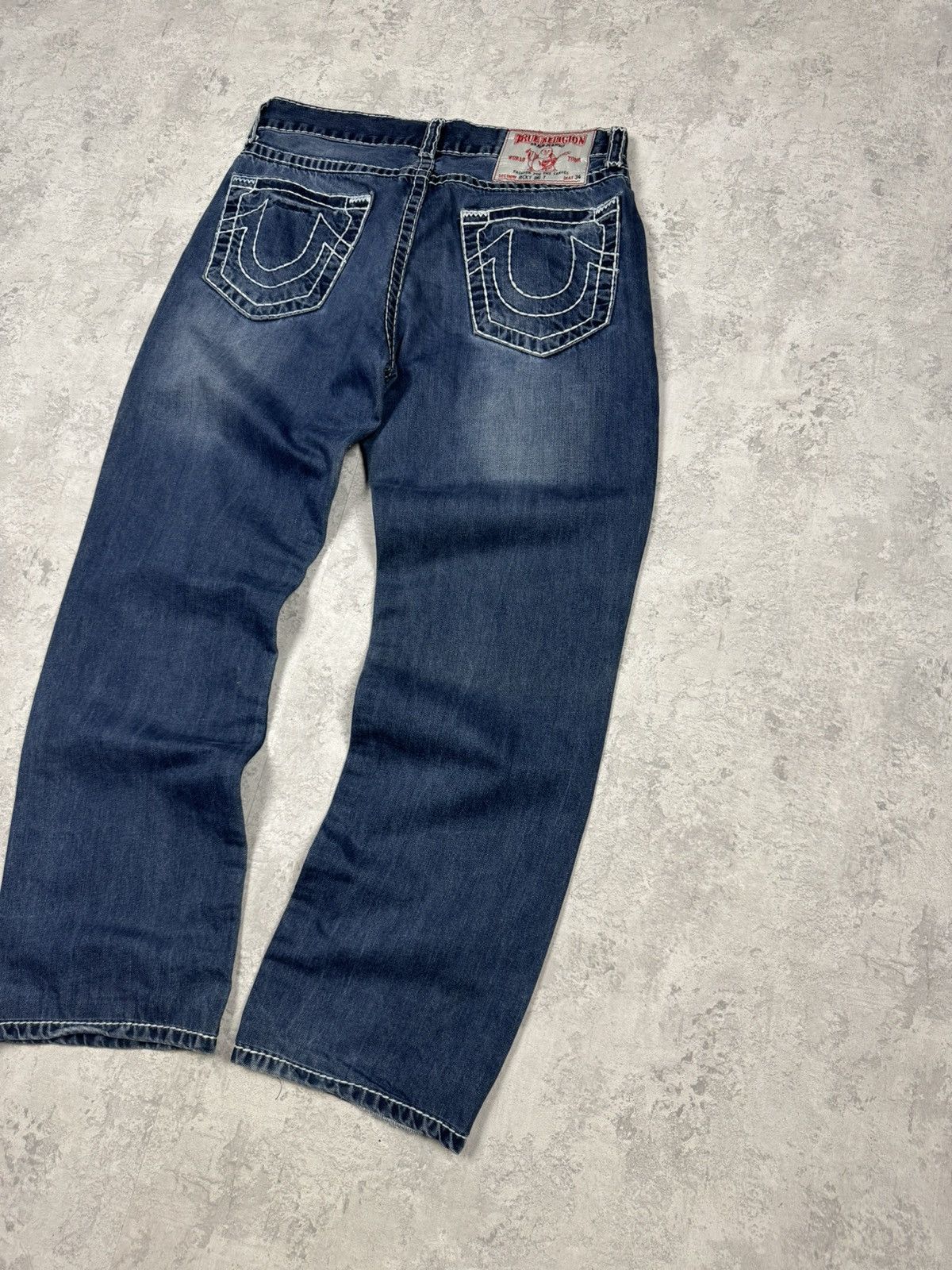 True Religion True Religion Y2K Ricky Jeans Size 34 Size US 34 / EU 50 - 3 Thumbnail