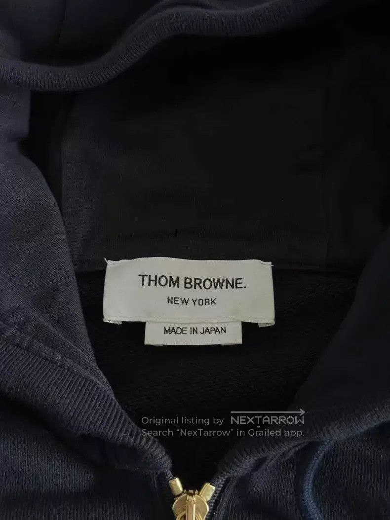 Thom Browne Thom Browne Blue Knit Jacket Size US M / EU 48-50 / 2 - 3 Thumbnail