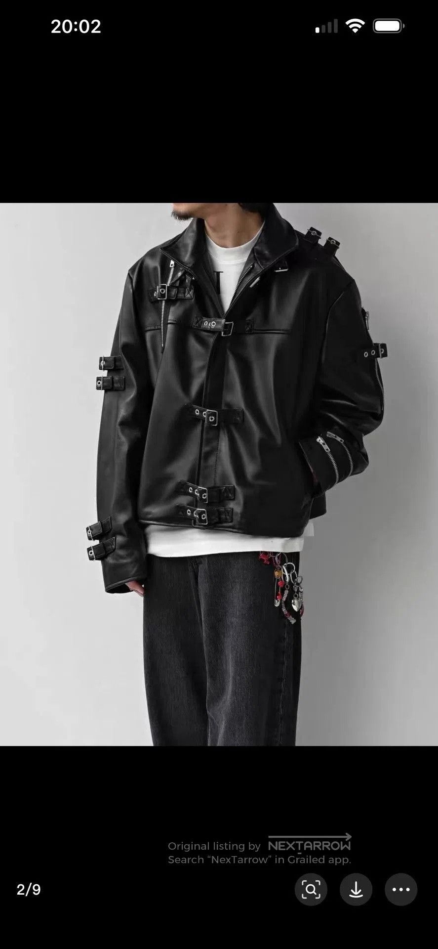 Doublet doublet 25AW Buckle Overload Leather Jacket. Size US M / EU 48-50 / 2 - 4 Thumbnail