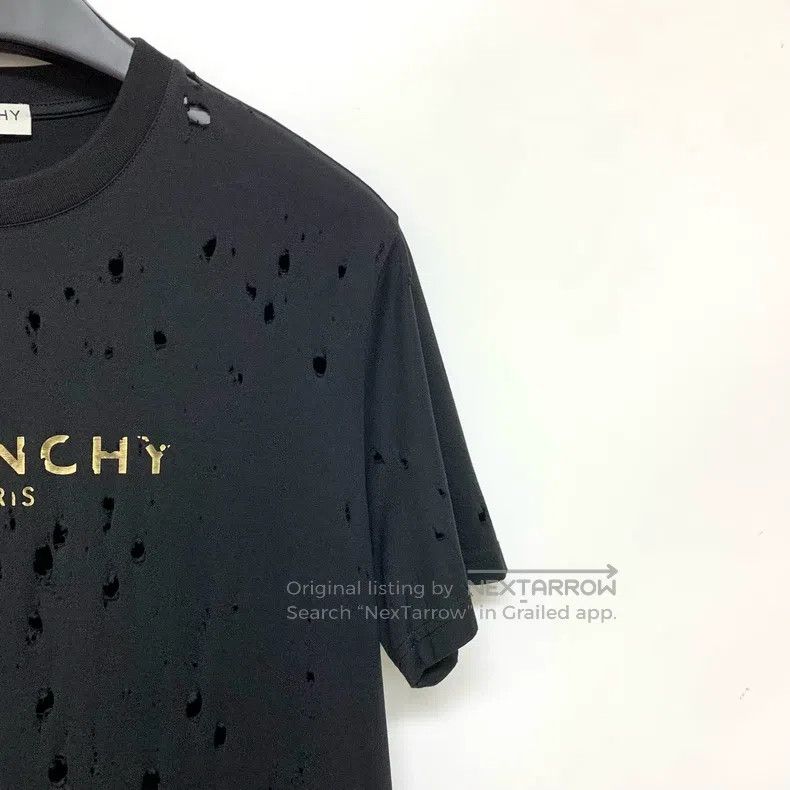 Givenchy Givenchy Golden Hole Short Sleeve Size S Black Size US S / EU 44-46 / 1 - 6 Thumbnail