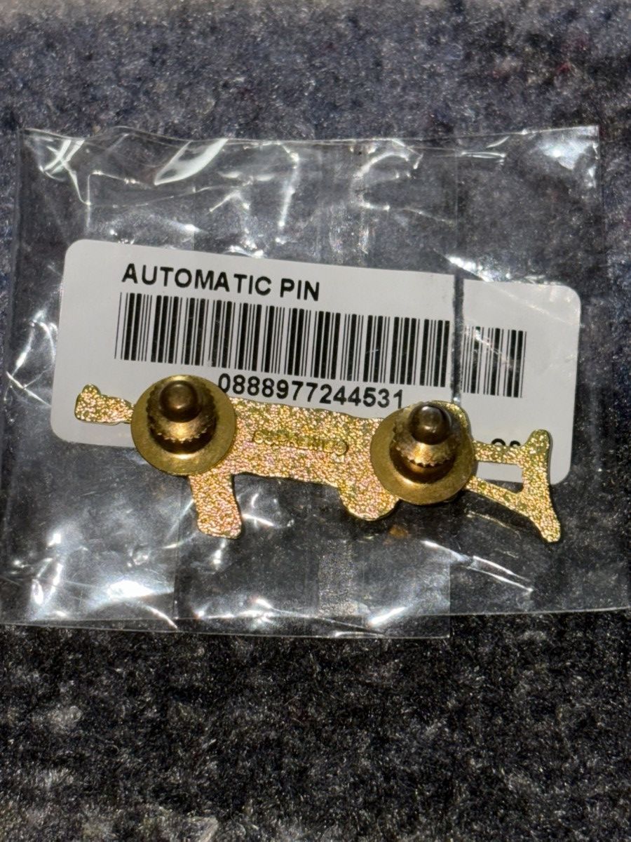 Supreme Supreme Automatic AK47 Gold Pin Size ONE SIZE - 3 Thumbnail