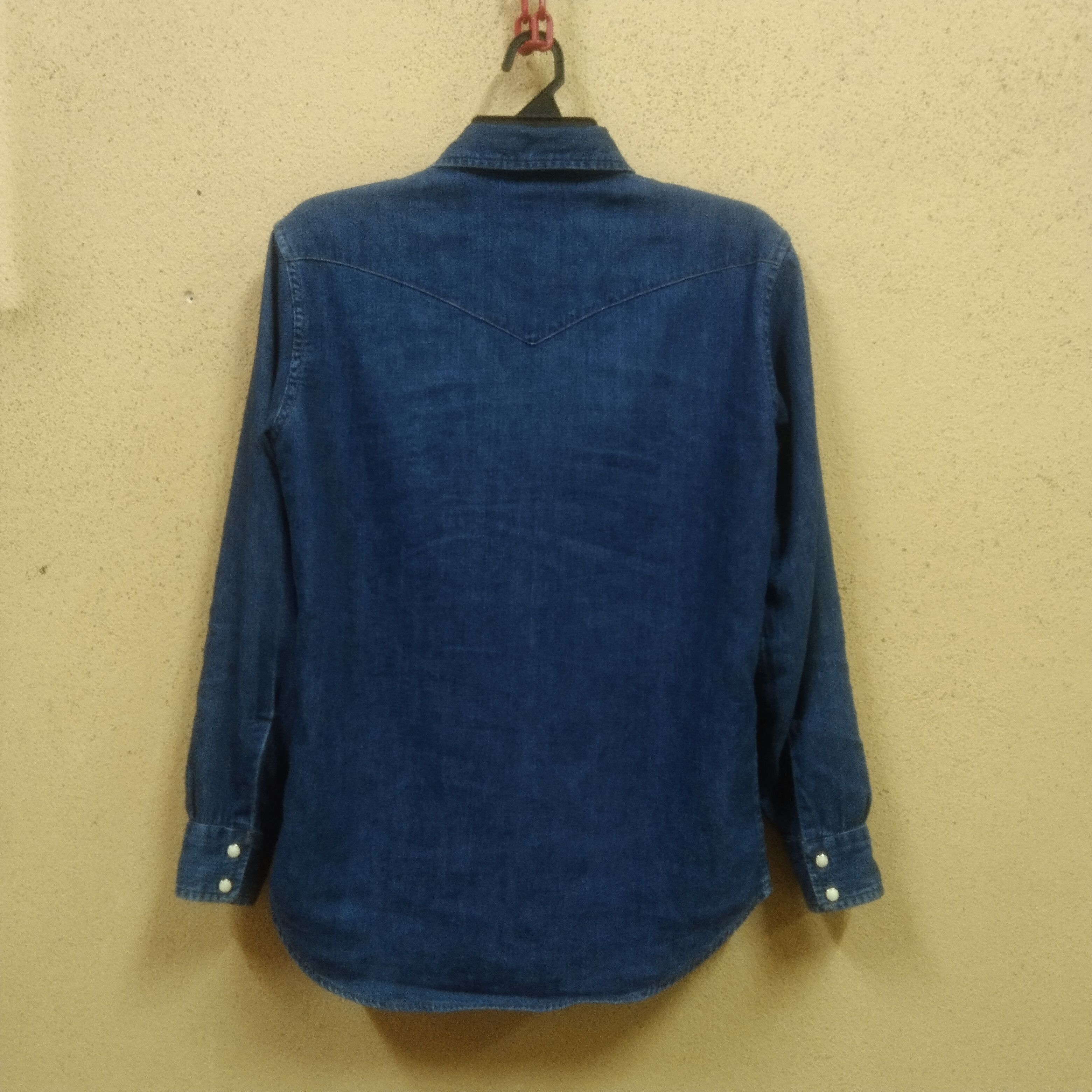 Blue Blue Japan × HRMTG × Vintage Vintage Blue Blue Japan Pearl Snap Button Size US M / EU 48-50 / 2 - 2 Thumbnail