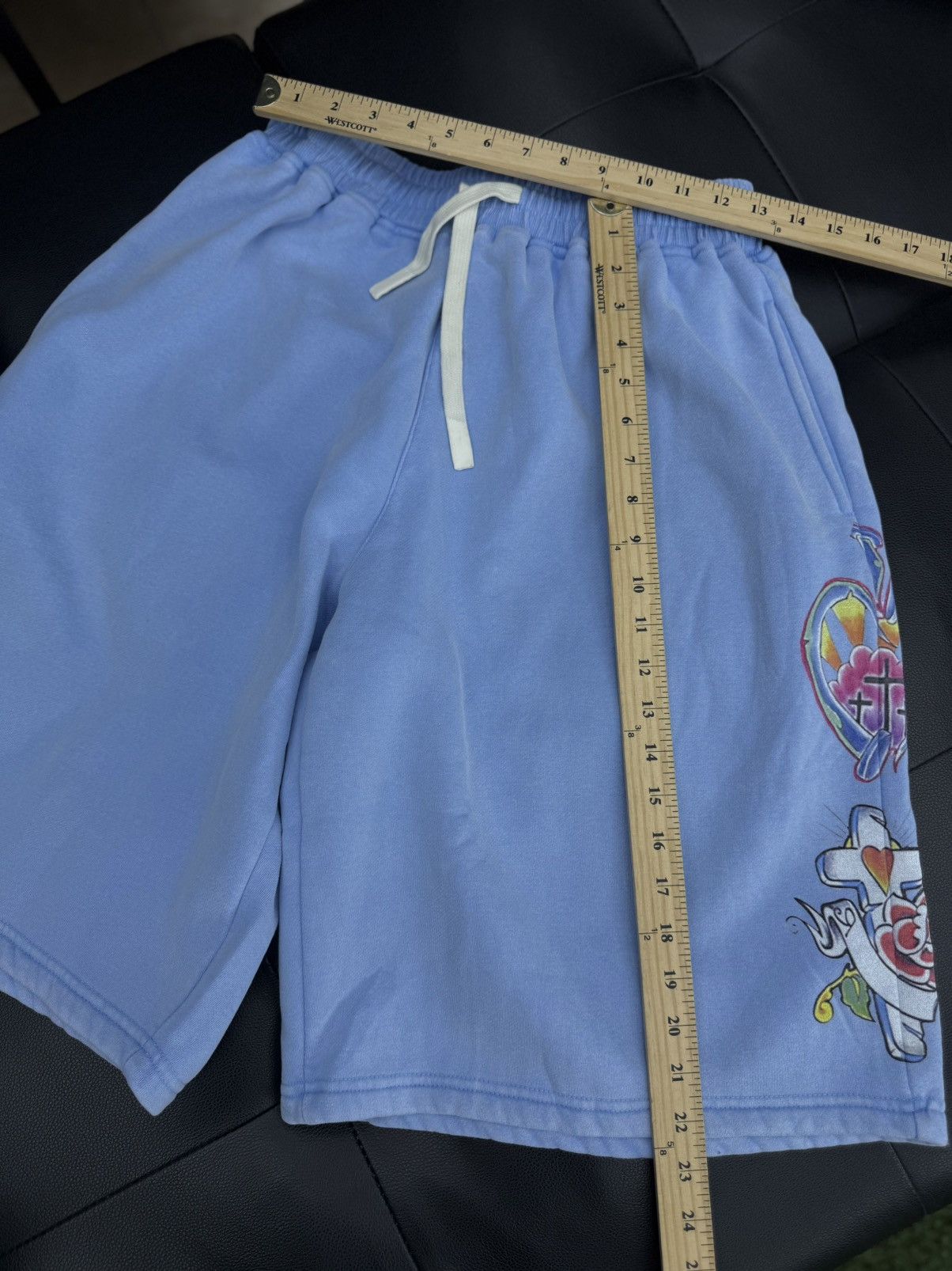 Other We Are Righteous Blue Cotton Shorts Size XXL (NEW) Size US 36 / EU 52 - 5 Thumbnail