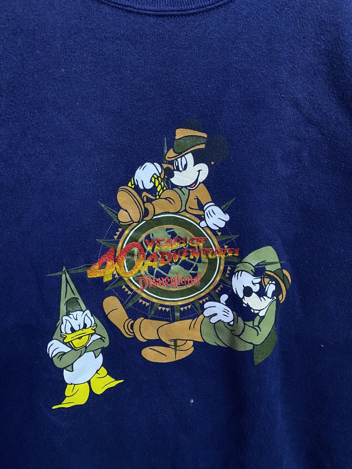 Disney vintage disney mickey mouse big logo sweatshirt Size US M / EU 48-50 / 2 - 2 Thumbnail