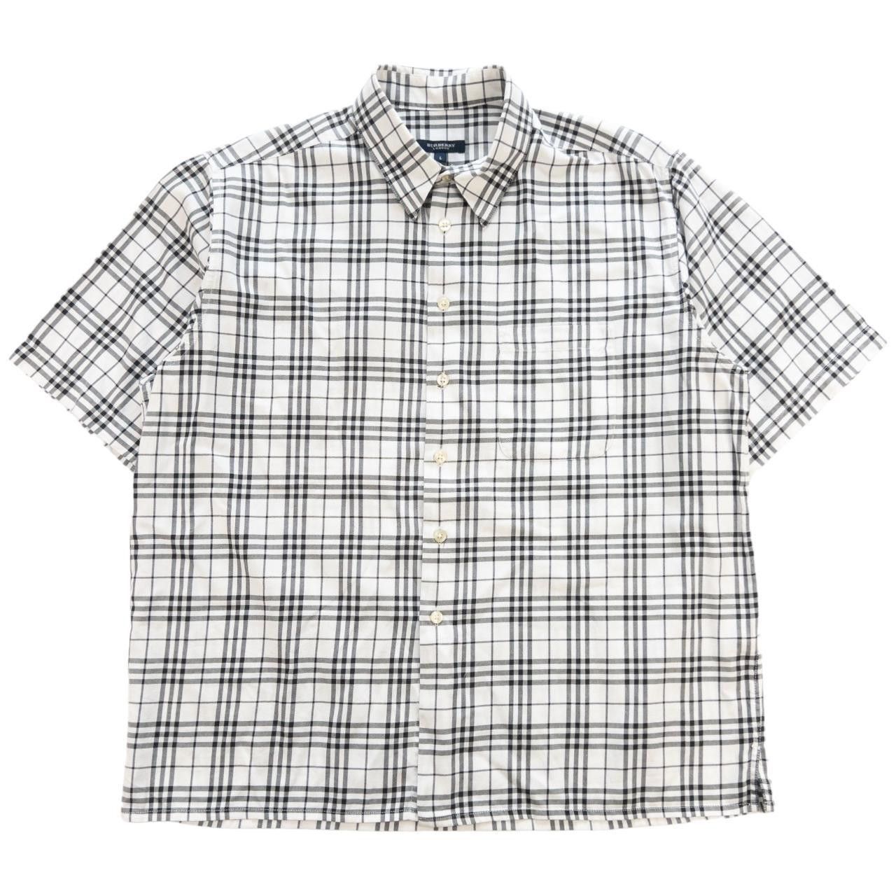 Burberry Vintage Burberry Nova Check Short Sleeve Shirt Size L Size US L / EU 52-54 / 3 - 1 Thumbnail