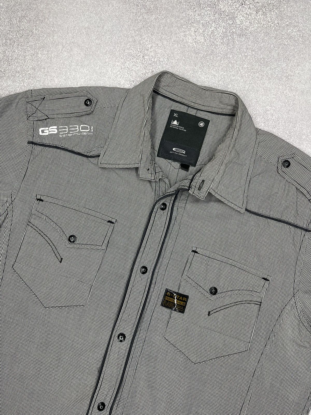 G-Star Vintage G Star Raw 3301 Shirt Big Logo Y2K Size L Size US L / EU 52-54 / 3 - 4 Thumbnail