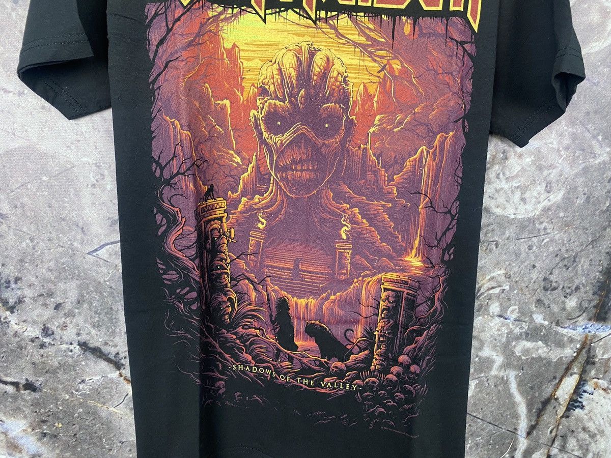 Iron Maiden × Vintage Men’s Iron Maiden World Tour T-Shirt Rock Band Size Medium Size US M / EU 48-50 / 2 - 4 Thumbnail