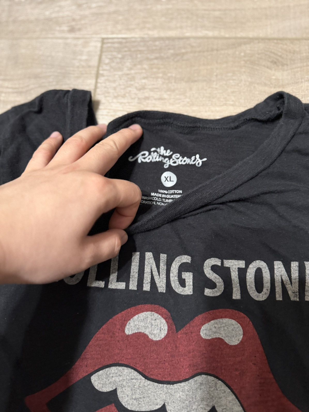 The Rolling Stones Vintage Rolling Stones Tee Size XL / US 12-14 / IT 48-50 - 2 Thumbnail