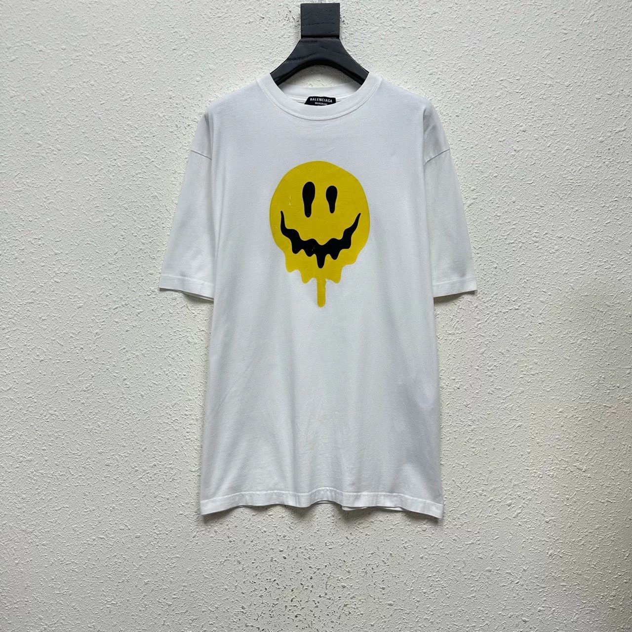Balenciaga Balenciaga Dissolved Smile Short Sleeve Size XXS / US 00 / IT 34 - 1 Thumbnail