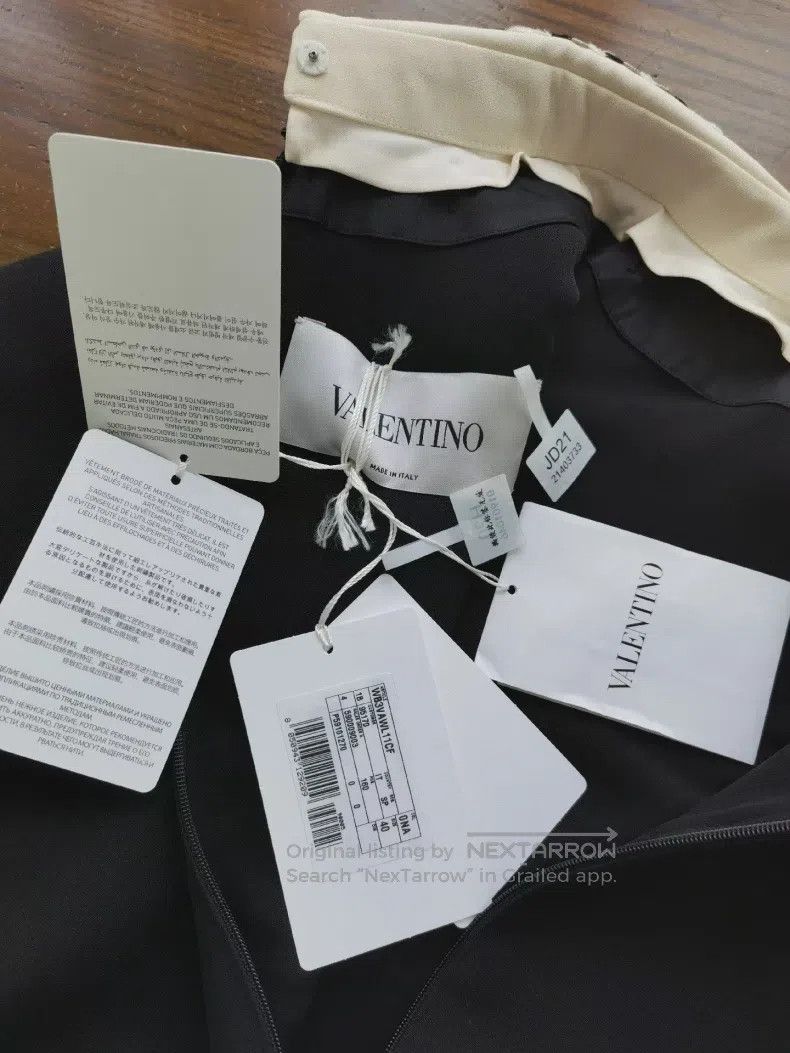 Valentino Valentino Nail beaded silk wool dress Size M / US 6-8 / IT 42-44 - 4 Thumbnail