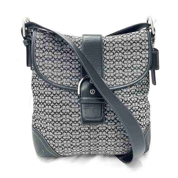 Coach Coach Coach Mini Signature Shoulder Bag 6377 Canvas Shoulder Bag 6377 in Great Condition Size ONE SIZE - 1 Thumbnail