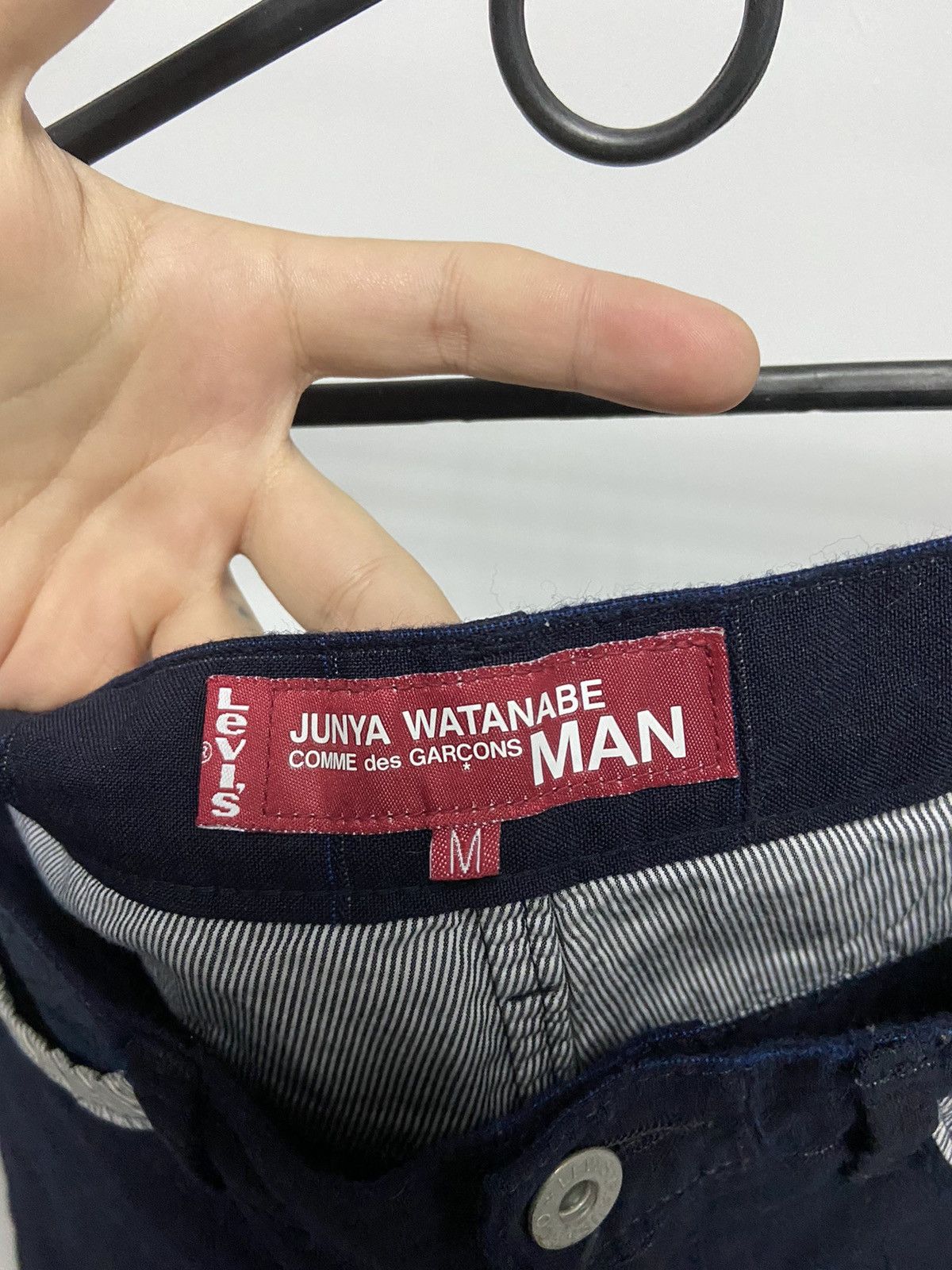 Comme des Garcons × Japanese Brand × Junya Watanabe Comme des garçons RARE Junya Watanabe Levis vintage check Size US 32 / EU 48 - 6 Thumbnail