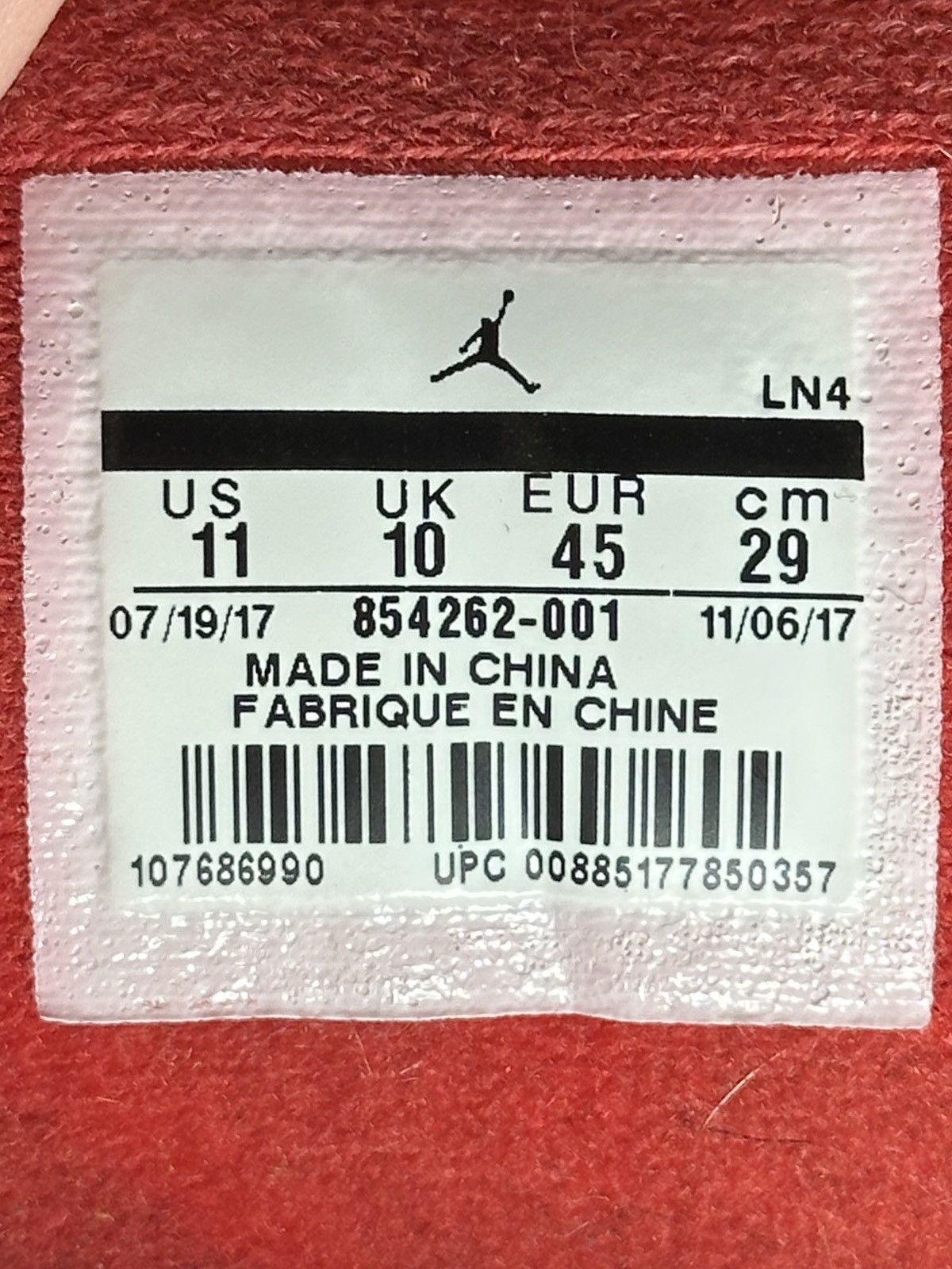 Jordan Brand Size 11 - Jordan 3 Retro OG Mid Black Cement Size US 11 / EU 44 - 6 Thumbnail