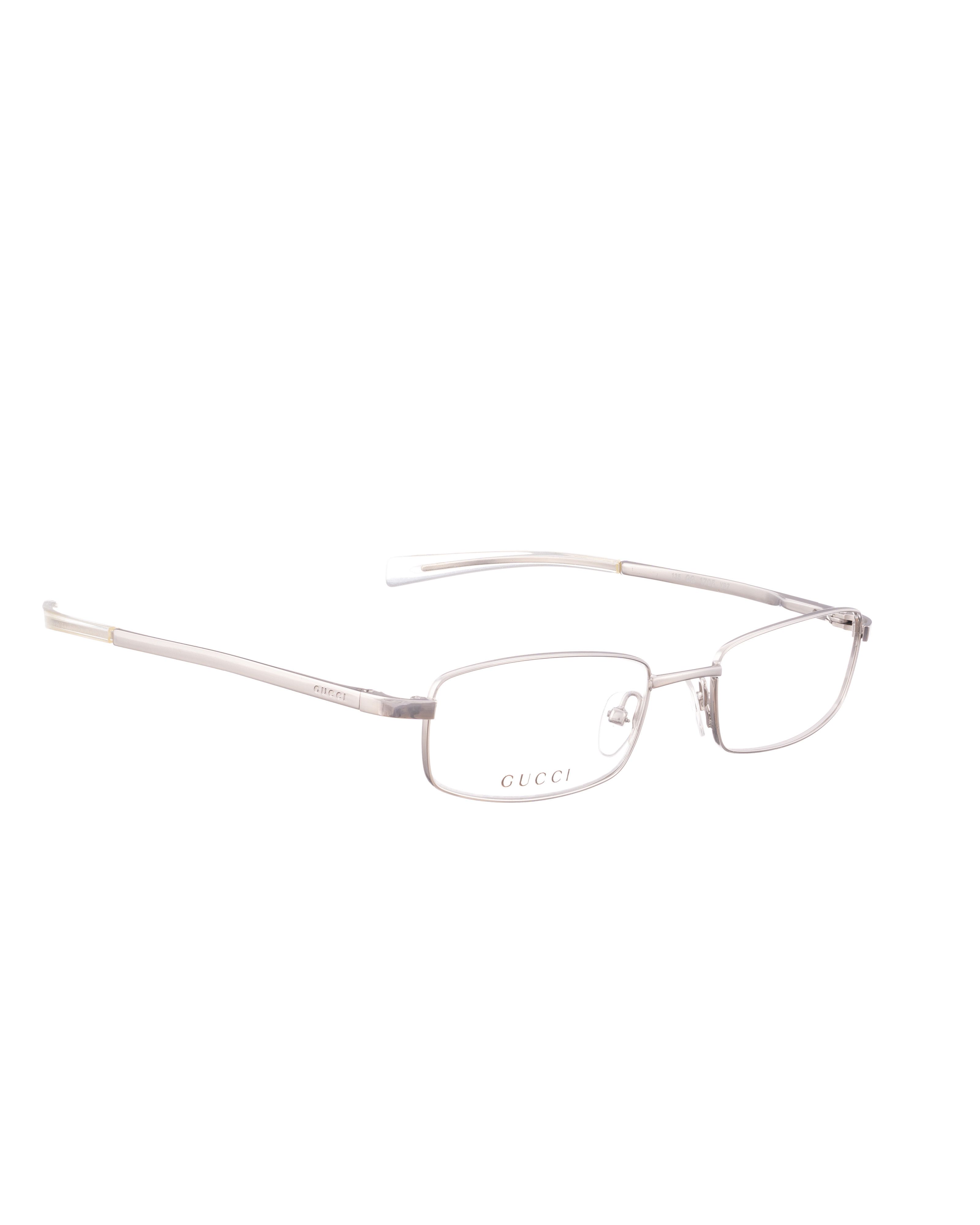 小物 Gucci silver glasses archive 2d6ecc827d5ef9537865e1a636bf00