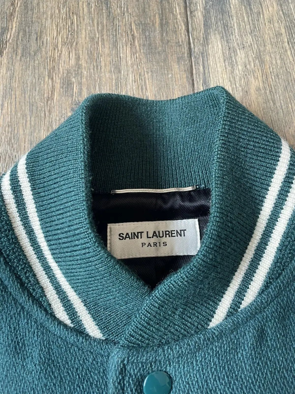 Saint Laurent Paris Saint Laurent Teddy Jacket Size US M / EU 48-50 / 2 - 3 Thumbnail