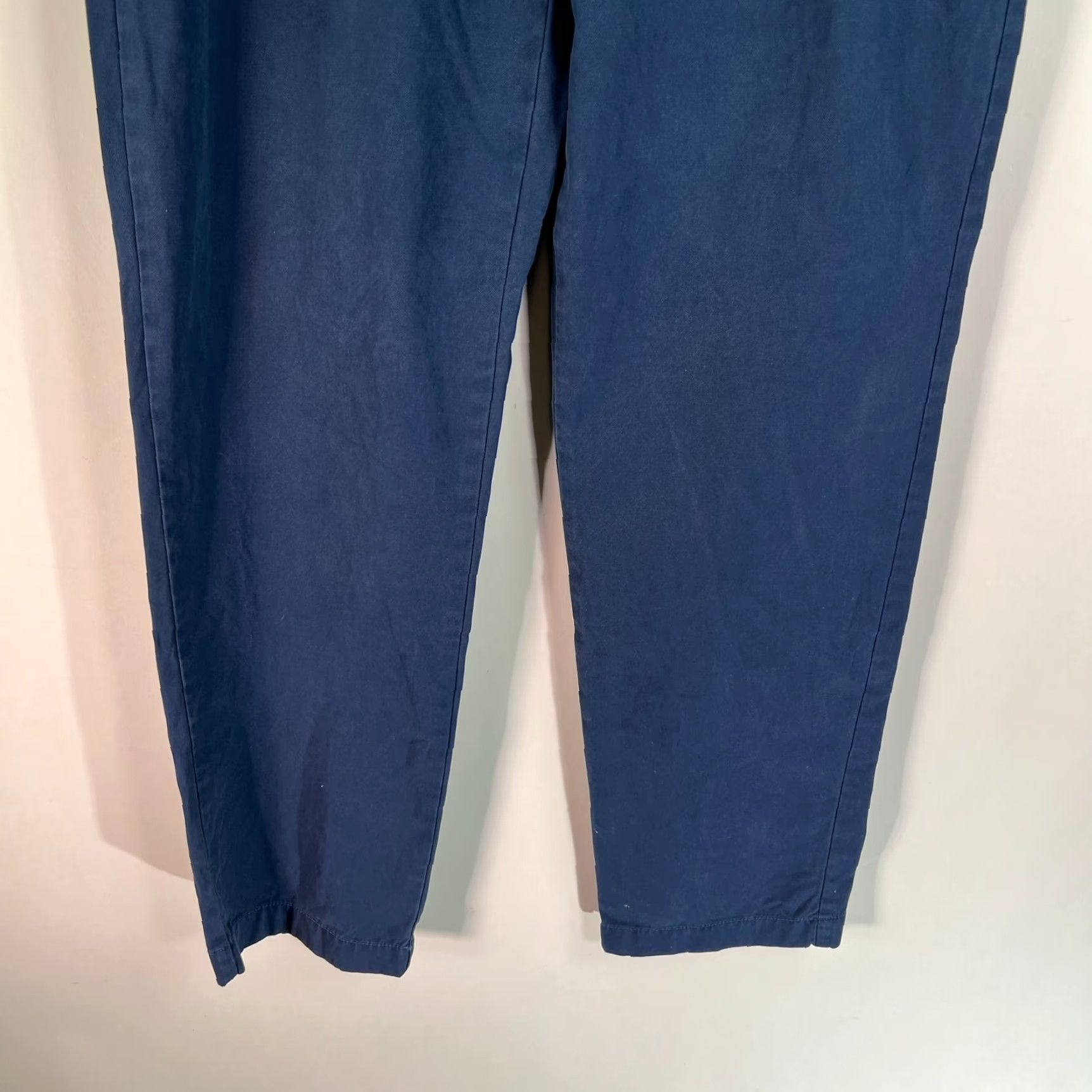 Brooks Brothers Brooks Brothers Clark Fit Chino Pants Mens 33 Blue Khaki Cotton Regular Straight 33x31 Size US 33 - 3 Thumbnail