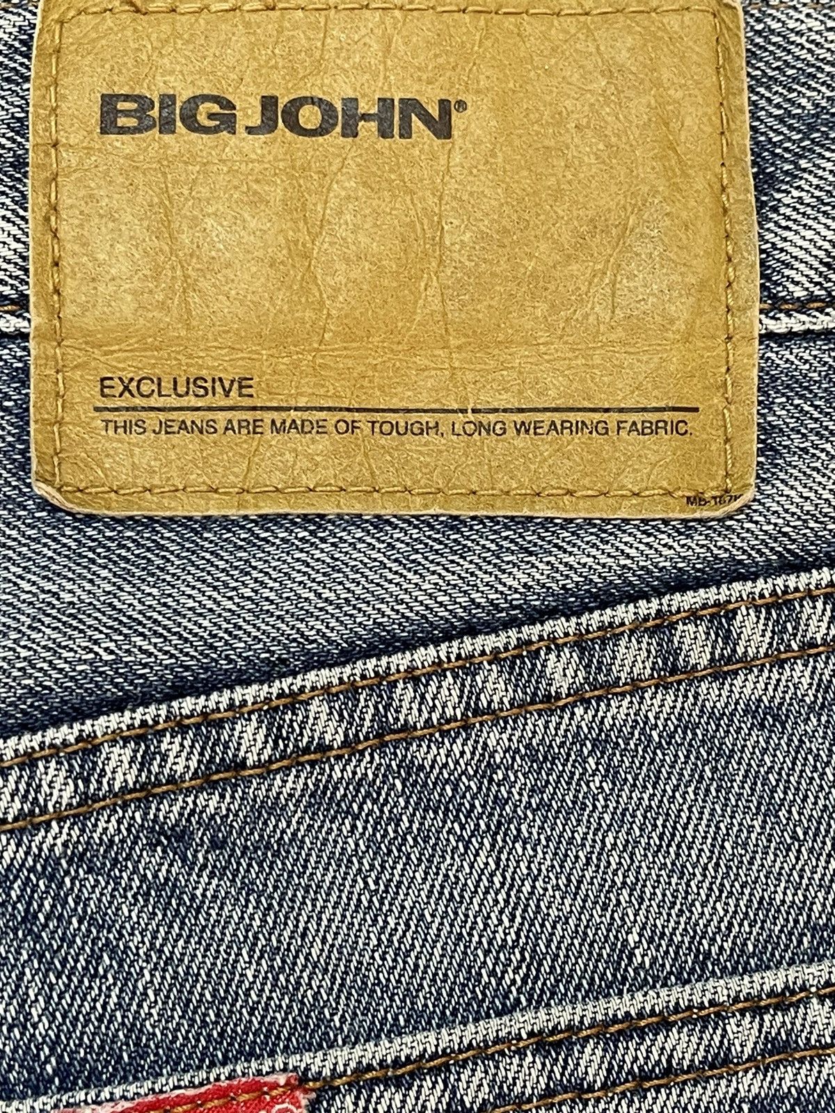 Big John Vintage Big John Faded Wash Distress Style Baggy Jeans Size US 32 / EU 48 - 9 Thumbnail