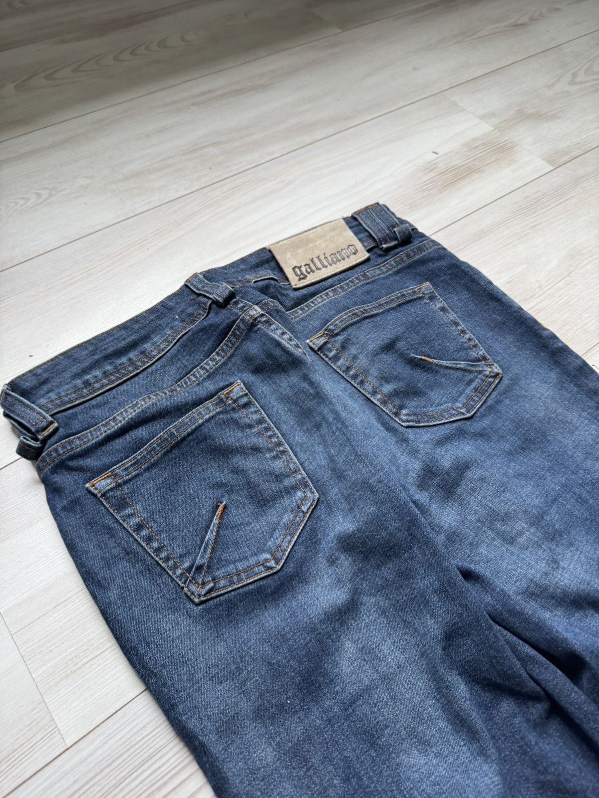 John Galliano John Galliano slim Jeans Italy Hedi slimane style Size US 29 - 16 Thumbnail