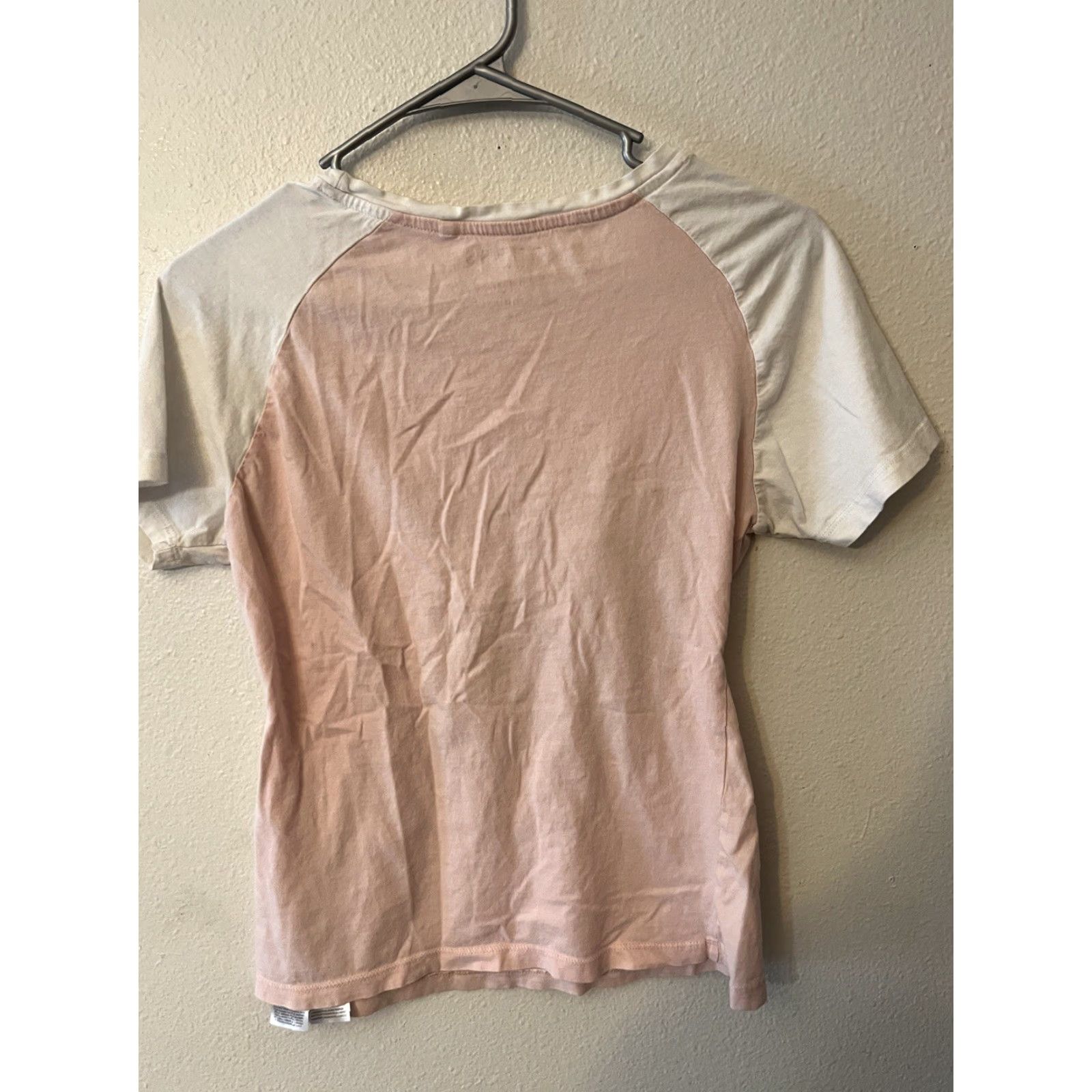 Guess VINTAGE GUESS Logo Graphic T-Shirt Women’s Size M Pink crewNeck Size M / US 6-8 / IT 42-44 - 3 Thumbnail