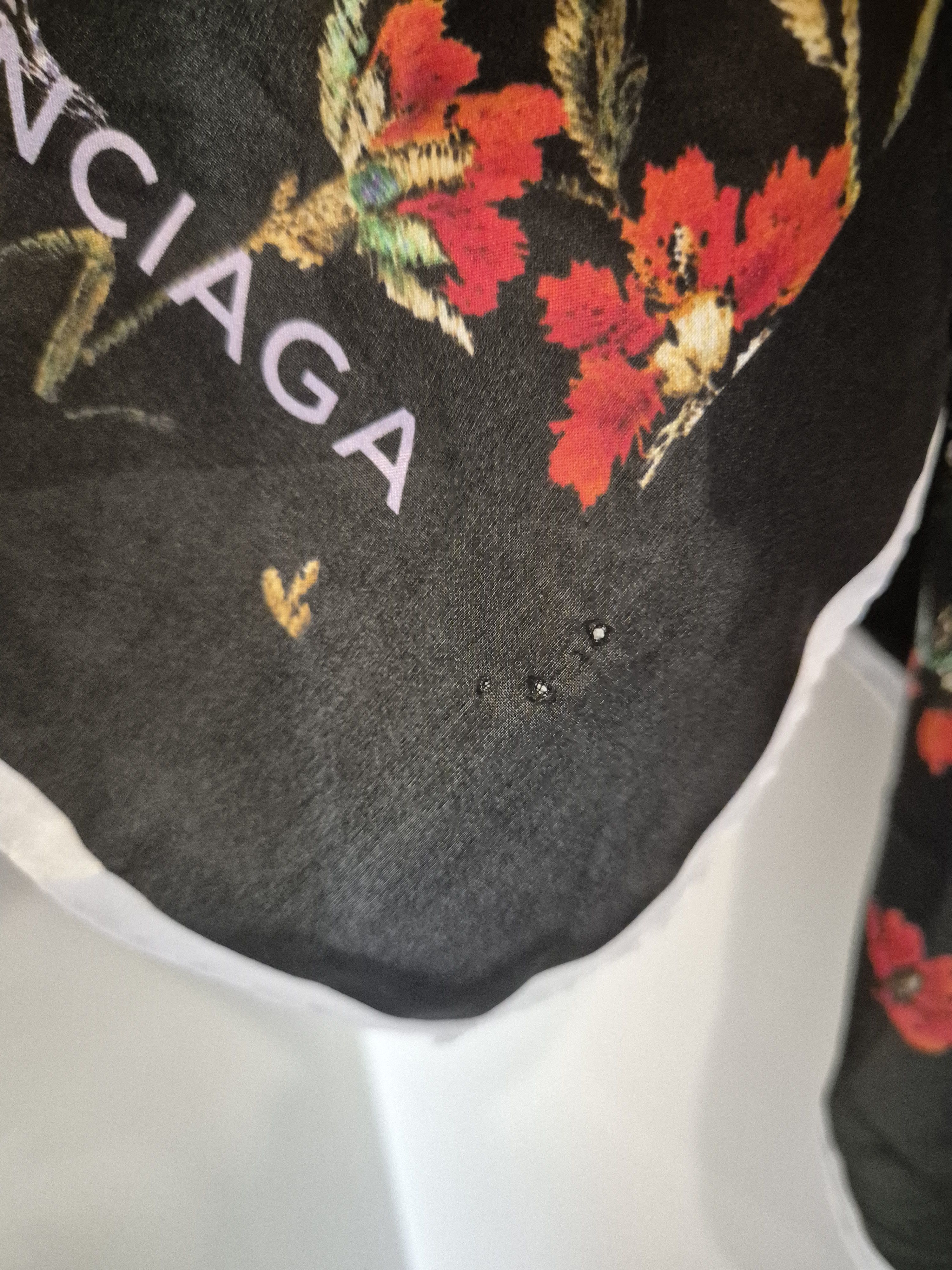 Balenciaga Balenciaga silk floral scarf Size ONE SIZE - 6 Thumbnail