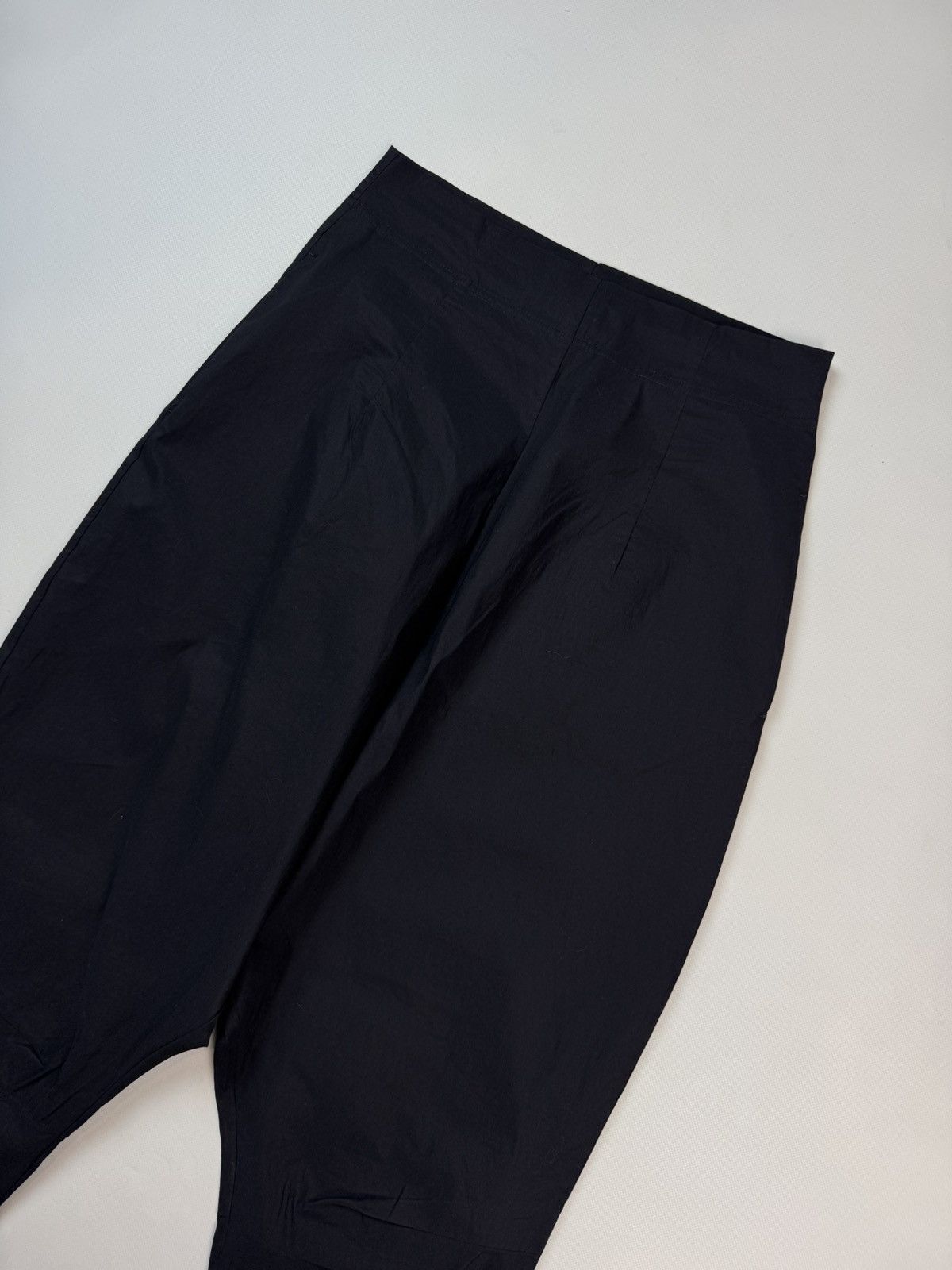 Rundholz Rundholz Avant-Garde Drop Crotch Linen Cotton Pants Trousers Size 26" / US 2 / IT 38 - 4 Thumbnail
