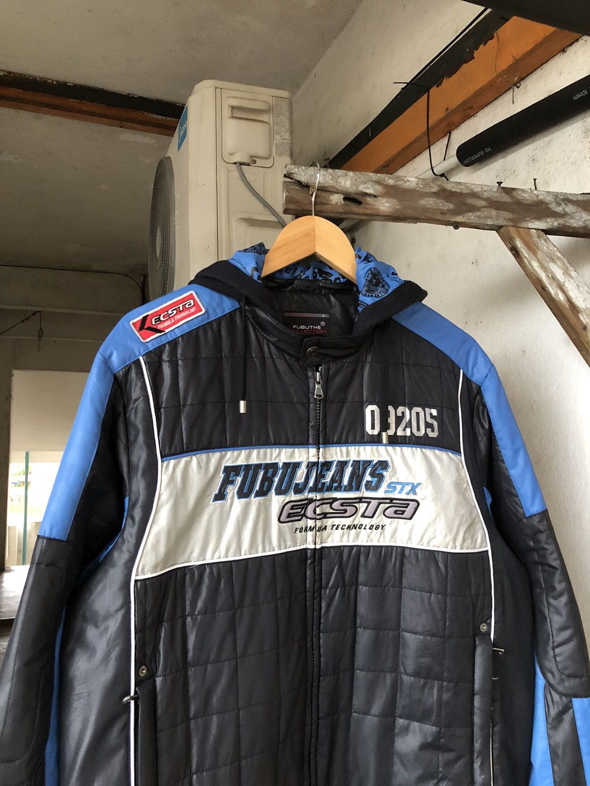 Fubu Rare🔥 Vintage Fubu Jeans STX Ecsta Formula Technology Jacket Size US L / EU 52-54 / 3 - 3 Thumbnail