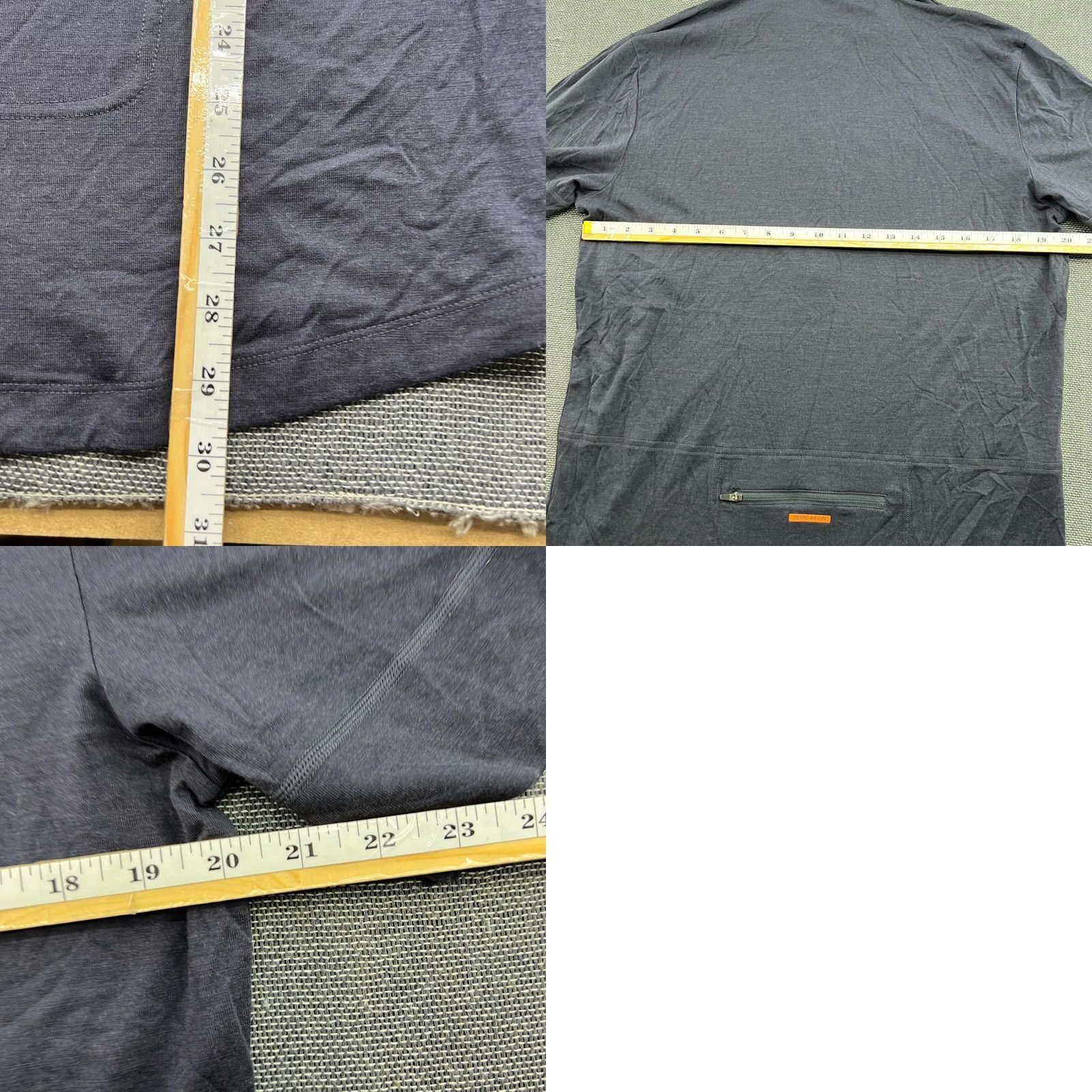 Vintage Mons Royale Base Layer Cycling Shirt Mens XL Merino Wool Air Con Blue Shirt Sports Outdoor Breathable Moisture Wicking Thermal Size US XL / EU 56 / 4 - 8 Thumbnail