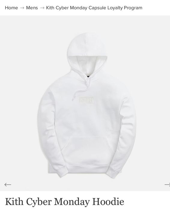 Kith 🔥 Kith Cyber Monday Box Logo Hoodie Size Large | Grailed