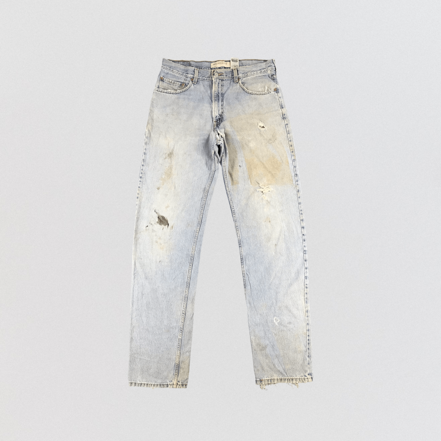 Levi's × Vintage Vintage Light Wash Levis 550 Jeans-JM1758 Size US 35 - 1 Thumbnail