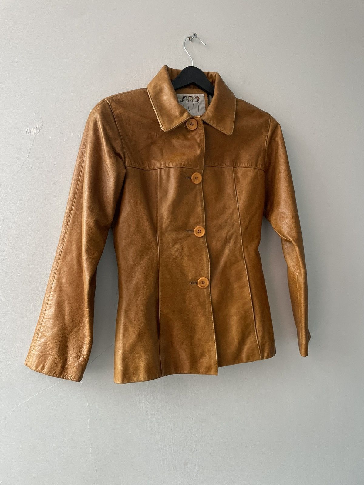 Vintage y2k leather jacket Size XS / US 0-2 / IT 36-38 - 6 Thumbnail