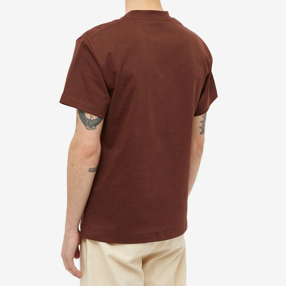Jacquemus o1mle1025 Le T-Shirt Gros Grain in Brown Size US XS / EU 42 / 0 - 4 Thumbnail