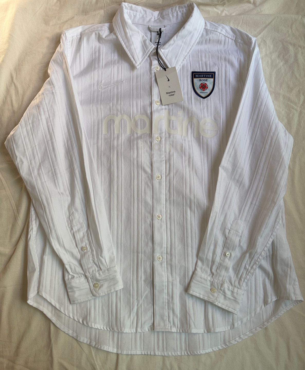 Martine Rose × Nike NIKE X MARTINE ROSE DRESS SHIRT Nikelab Acne Prada Size US XL / EU 56 / 4 - 7 Thumbnail