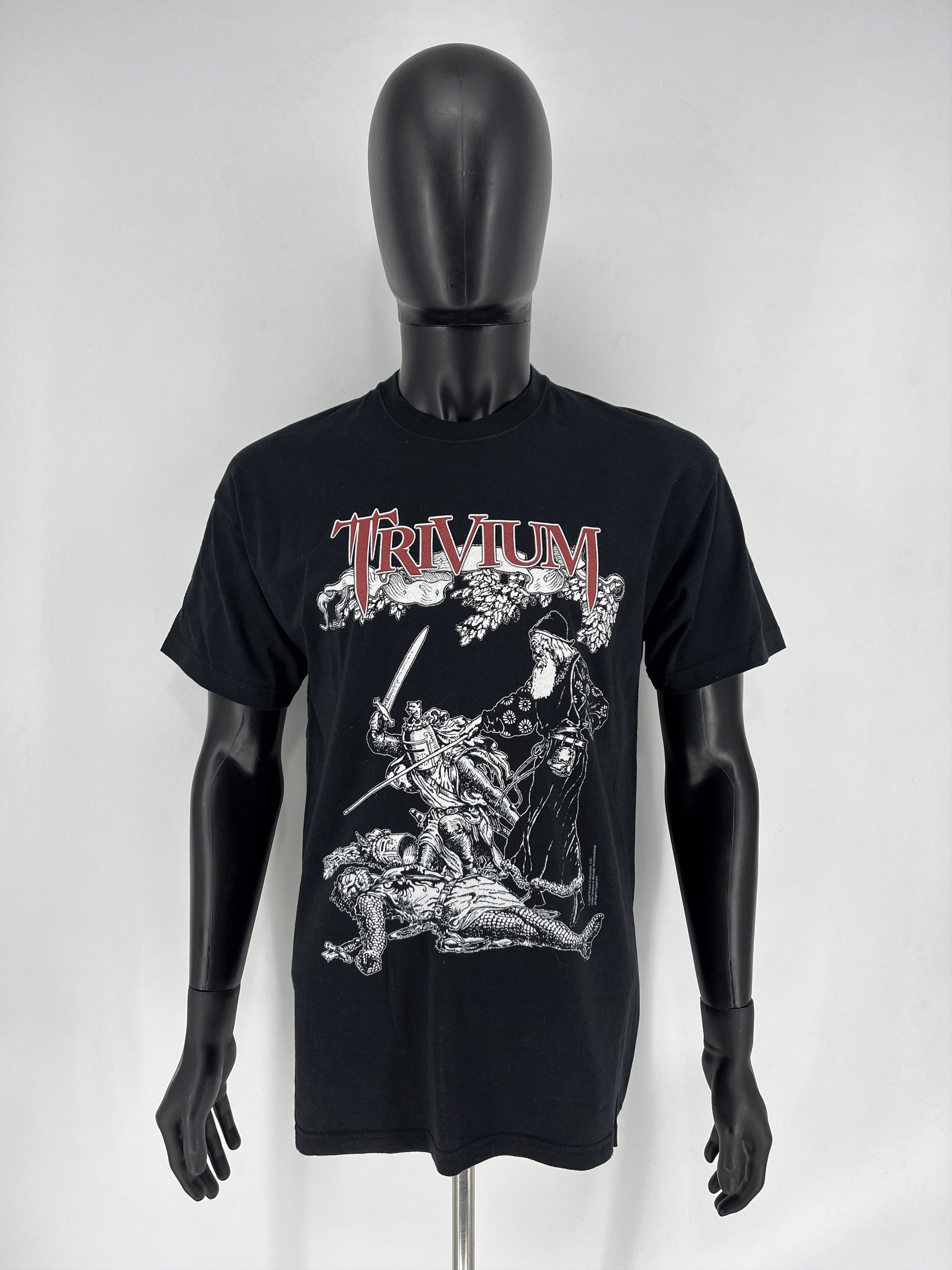 Band Tees Vintage Y2K Triviumn Tour Size M Horror Fece Size US M / EU 48-50 / 2 - 3 Thumbnail