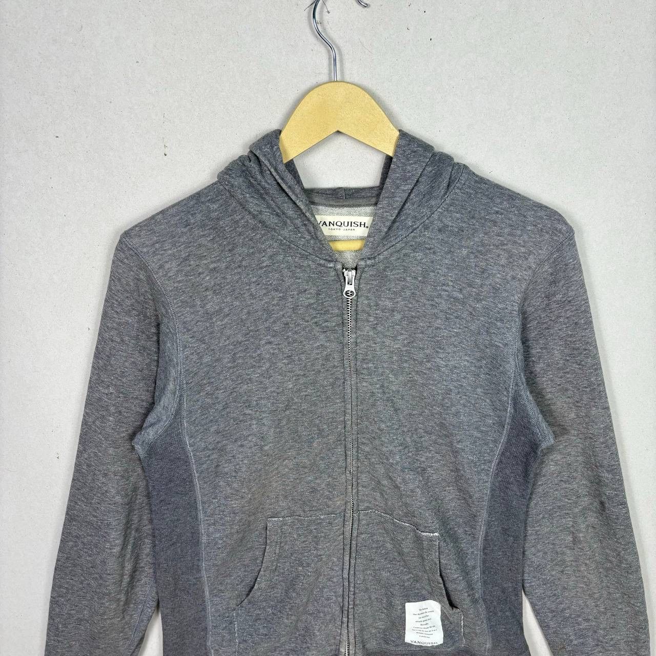 Vanquish Vanquish Japan Full Zipper Hoodie Sweatshirt Size US S / EU 44-46 / 1 - 3 Thumbnail