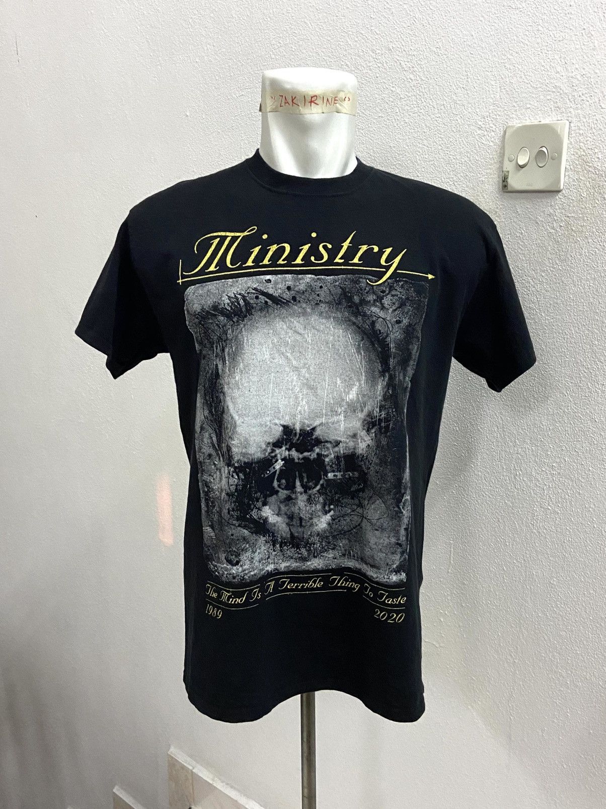 Band Tees BUNDLE DEAL : MINISTRY + GUNS N ROSES TEE Size US M / EU 48-50 / 2 - 5 Thumbnail