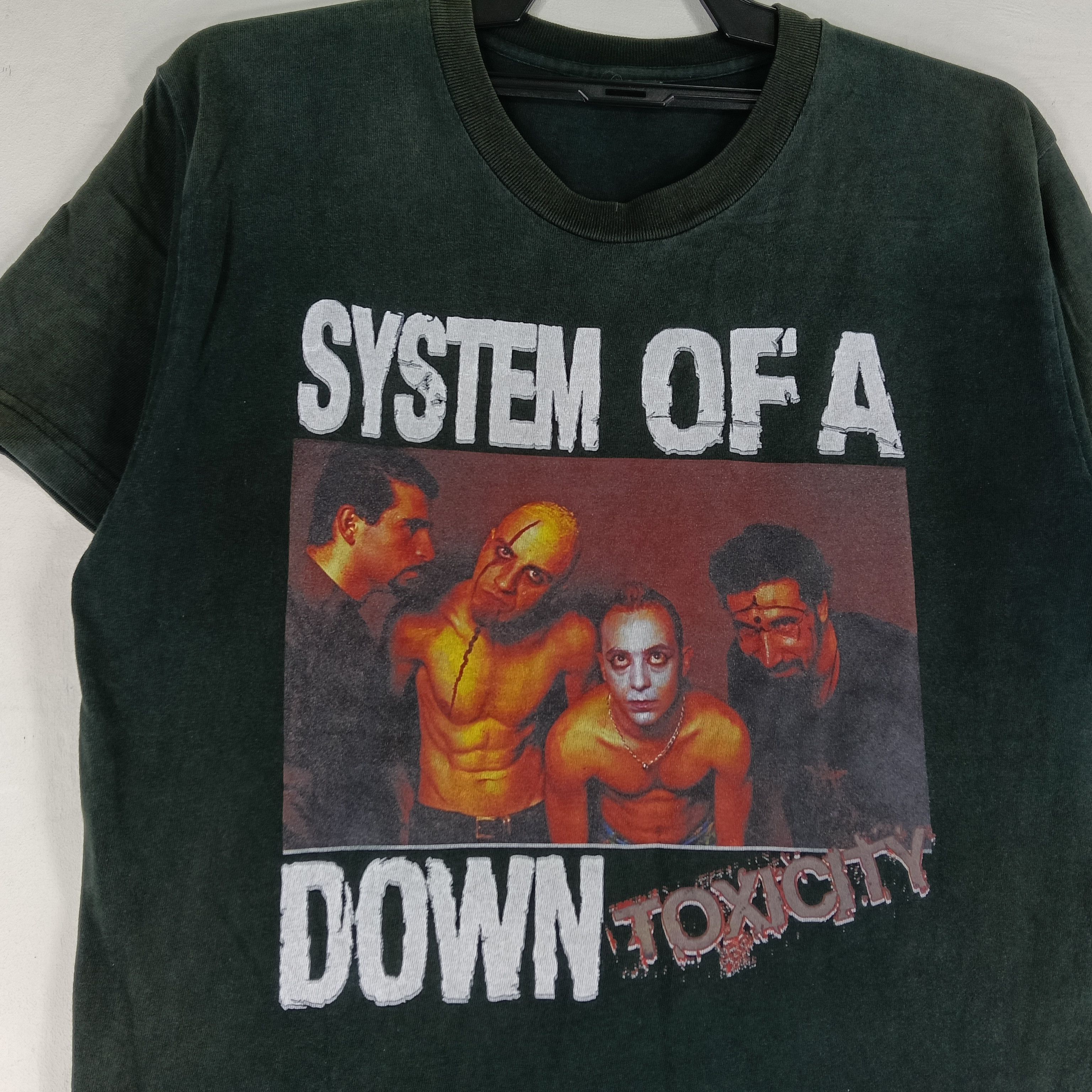 Vintage Vintage System Of A Down Band T Shirt Size US M / EU 48-50 / 2 - 4 Thumbnail