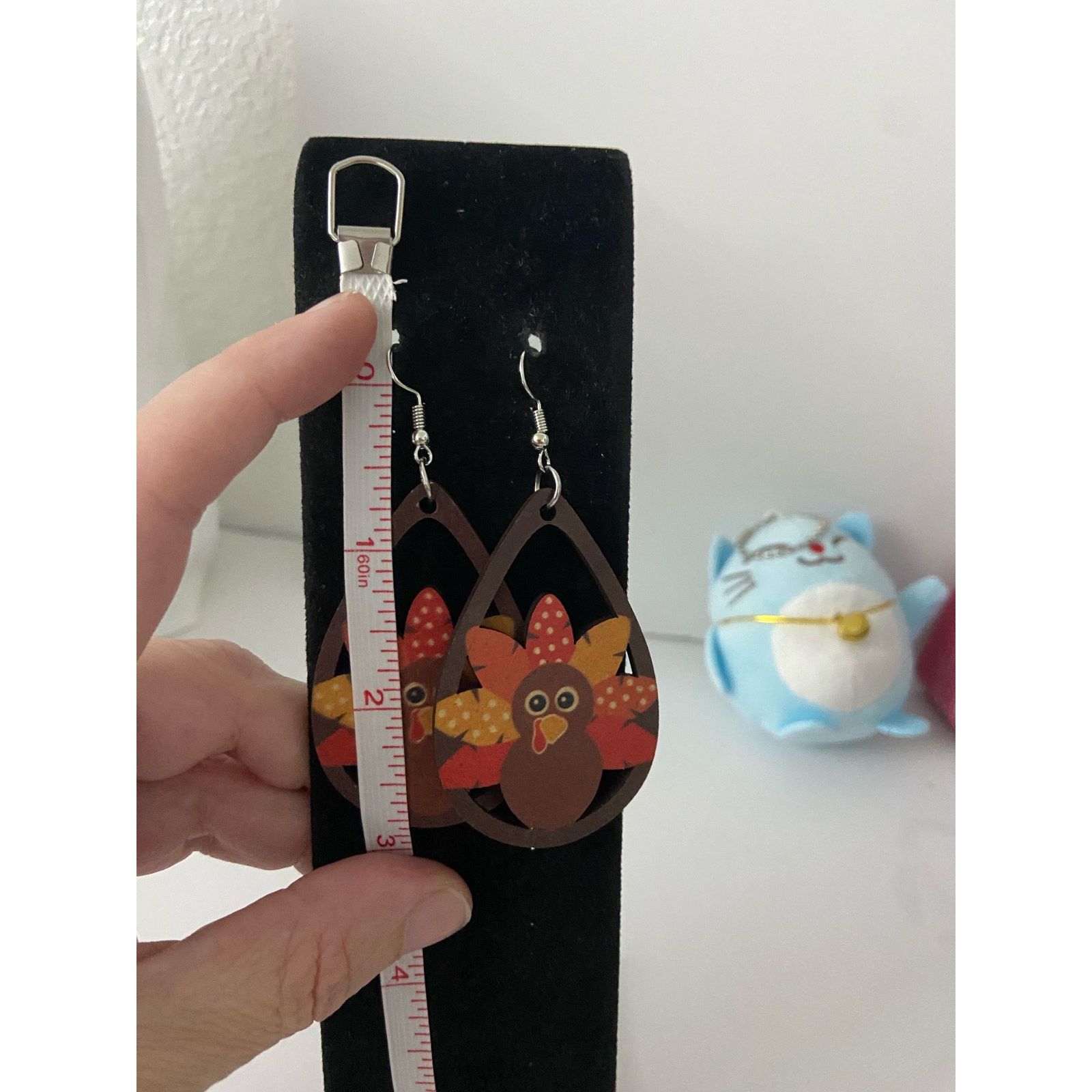 Other Thanksgiving Turkey earrings Size ONE SIZE - 3 Thumbnail