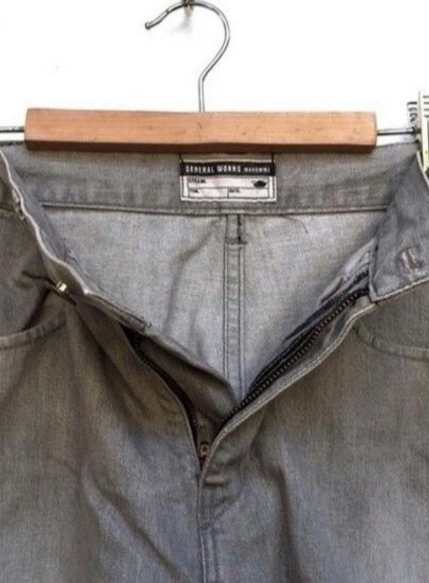 Vintage 🔥Vintage Michel Klein Long Zipper Jeans Size US 35 - 6 Thumbnail