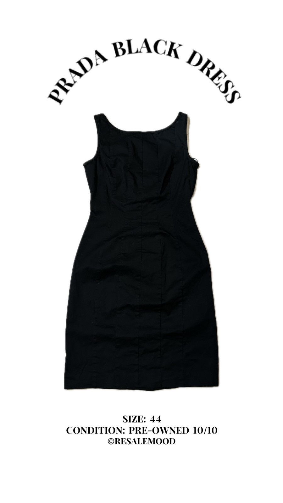 Prada Prada black dress Size M / US 6-8 / IT 42-44 - 1 Thumbnail