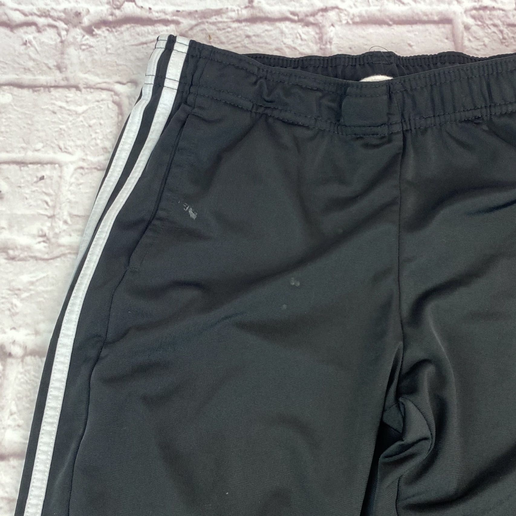 Adidas Adidas Pants Womens Small Black Three Stripes Track Athletic Size 28" / US 6 / IT 42 - 5 Thumbnail