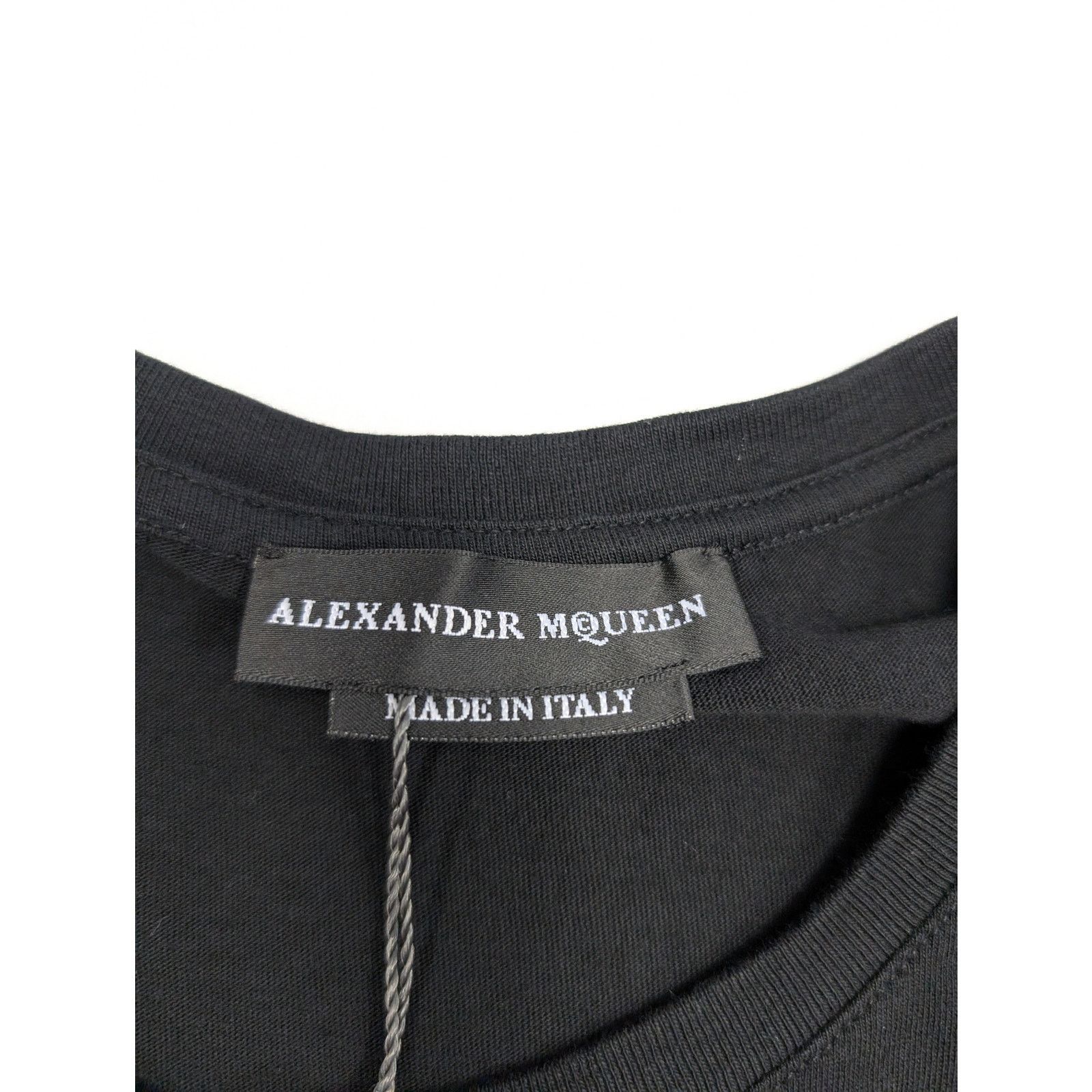 Alexander McQueen o1rshd1 T-Shirt in Black Size US M / EU 48-50 / 2 - 16 Thumbnail