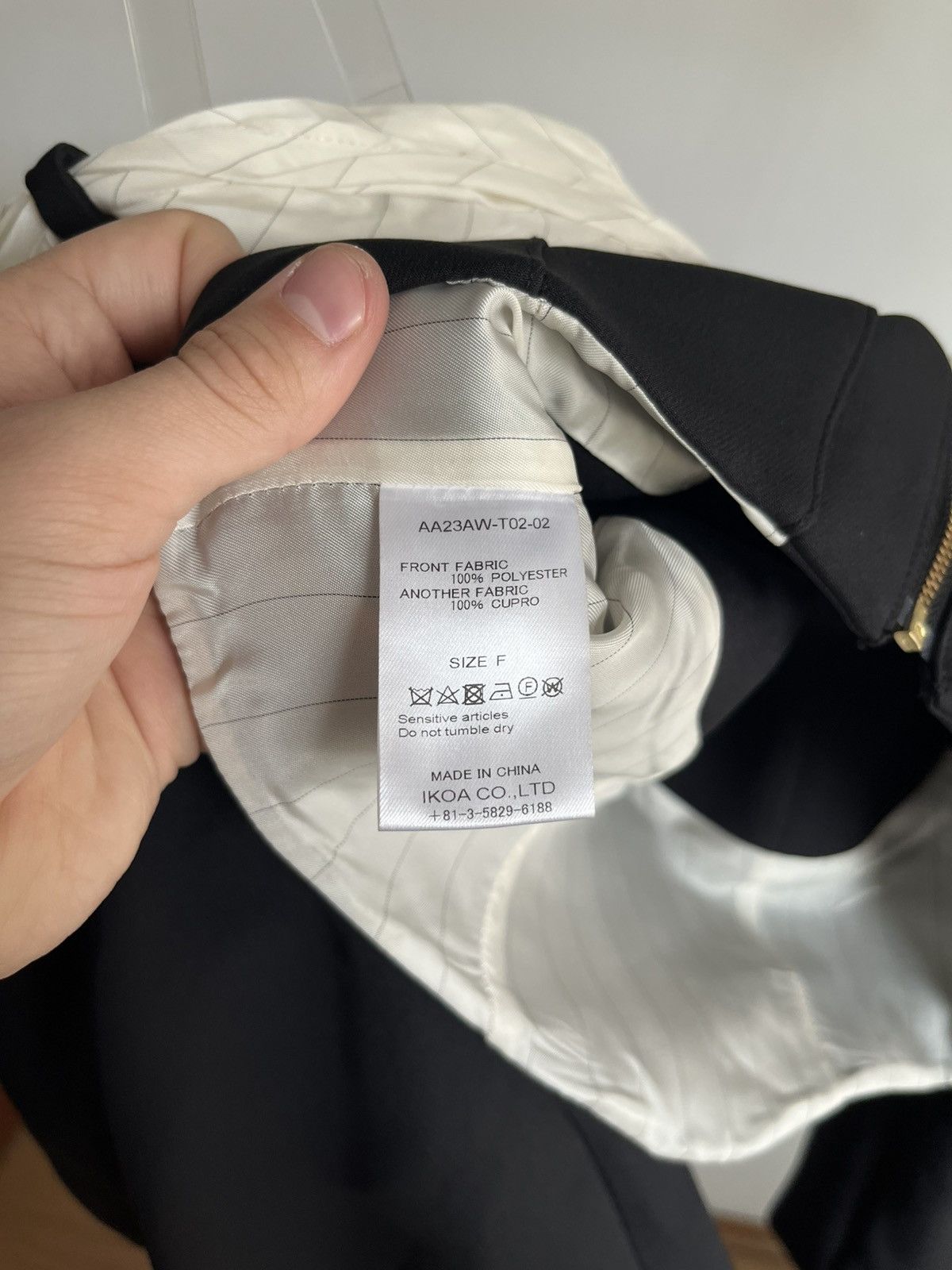 Other Rare Akikoaoki AW23 runway bustier off-shoulder cropped top Size S / US 4 / IT 40 - 10 Thumbnail