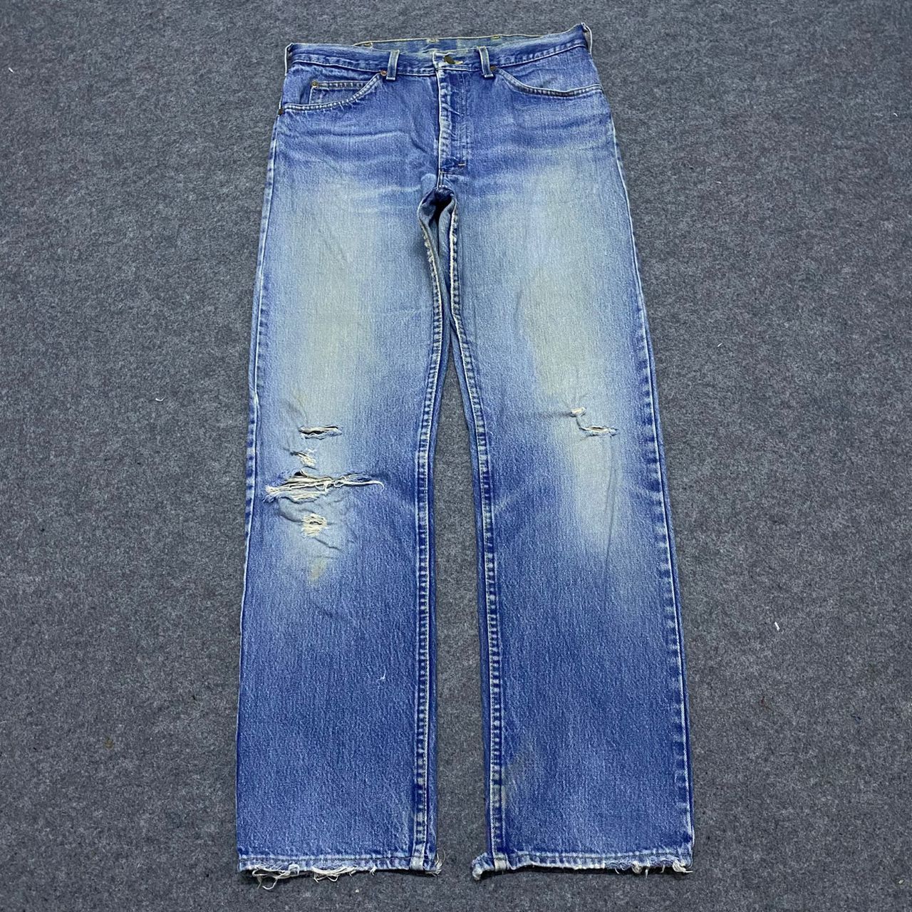 💥Best Offer💥Vintage 80s Lee Riders Distressed Denim