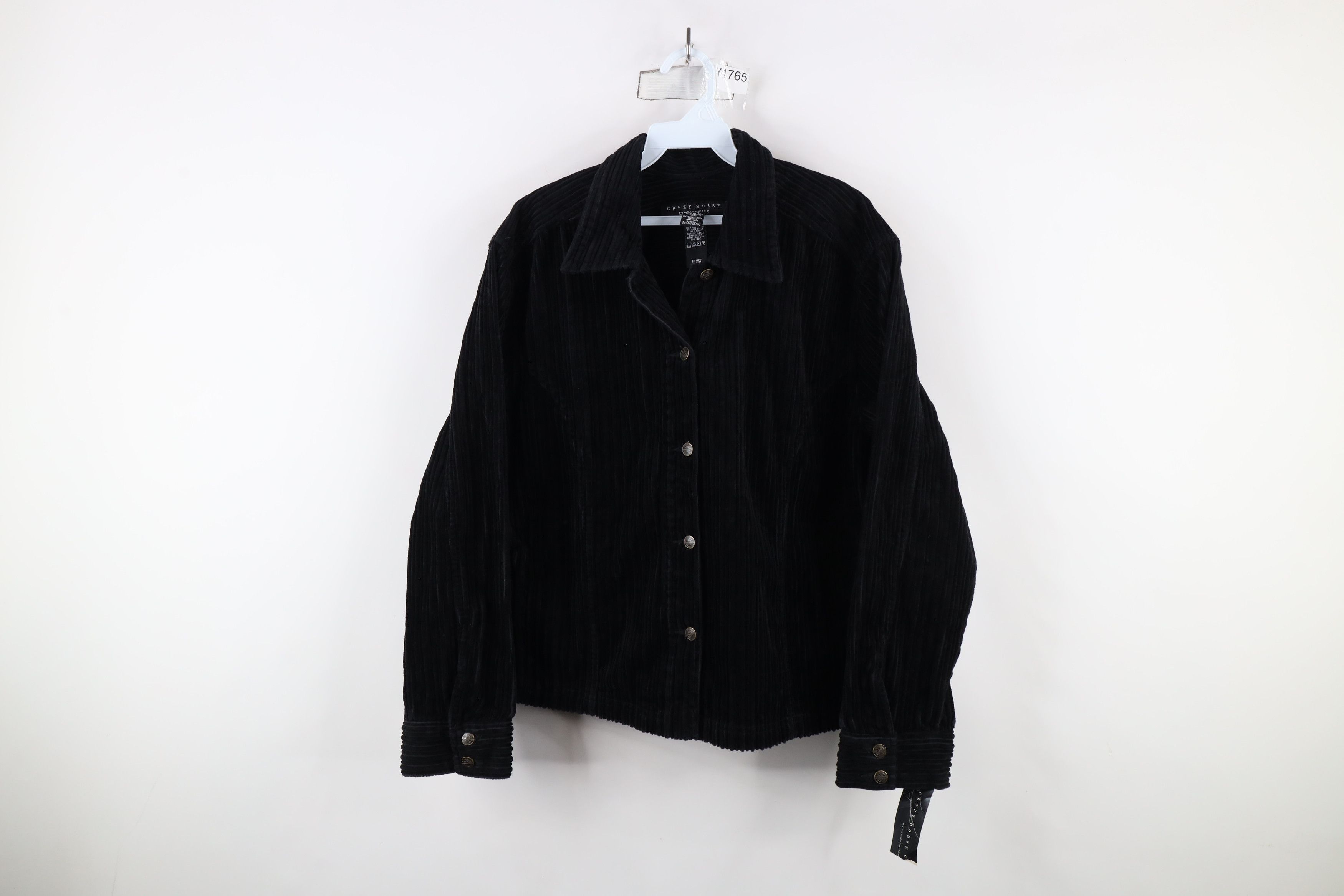 Vintage Deadstock Vintage 90s Streetwear Corduroy Trucker Jacket Size XL / US 12-14 / IT 48-50 - 1 Thumbnail