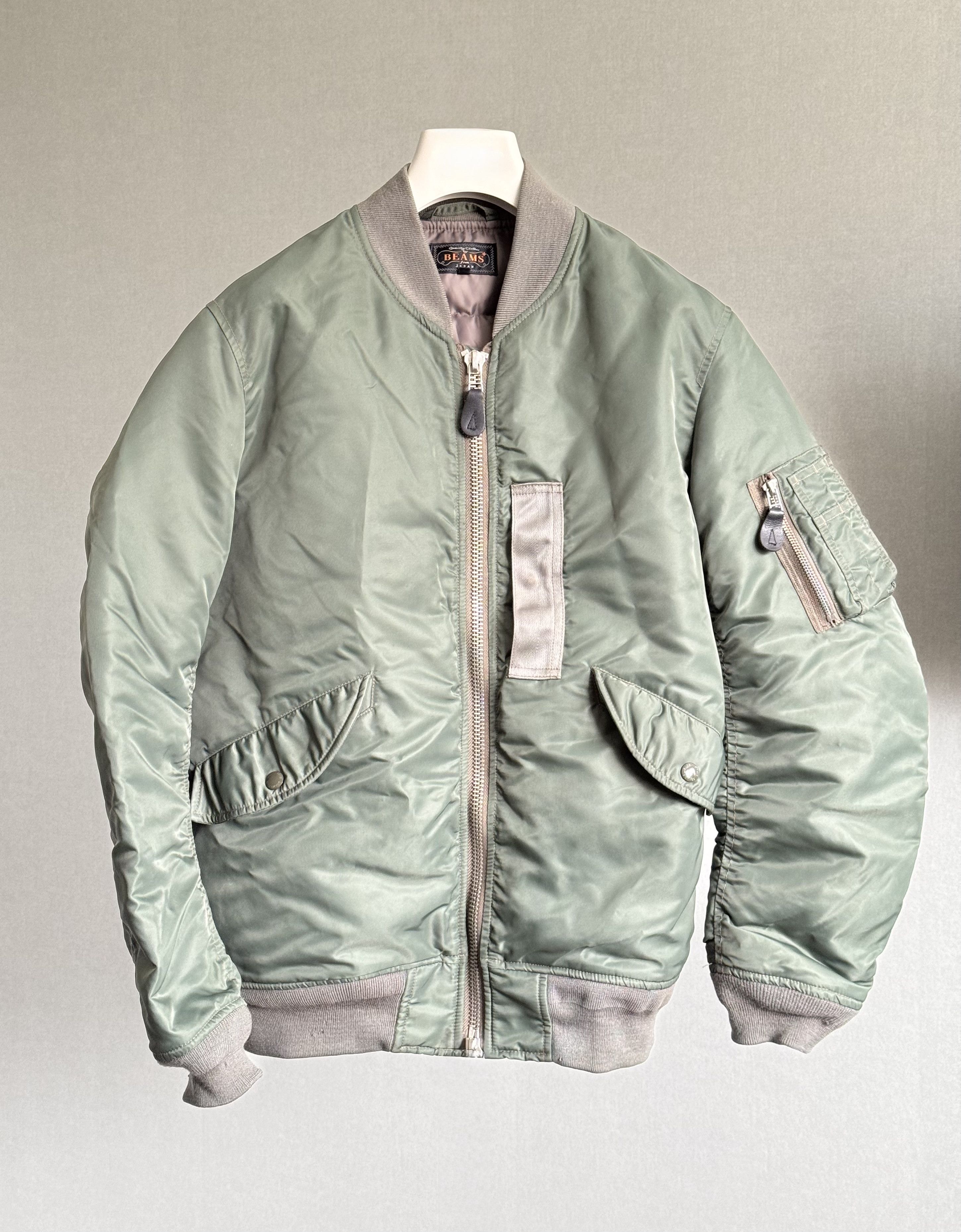 Beams Plus Beams Plus Down Bomber Jacket Size US M / EU 48-50 / 2 - 2 Thumbnail