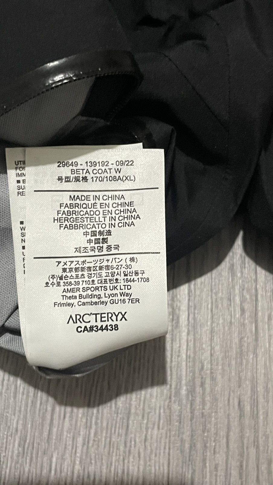 Arc'teryx Arcteryx Beta Coat Size XL / US 12-14 / IT 48-50 - 7 Thumbnail