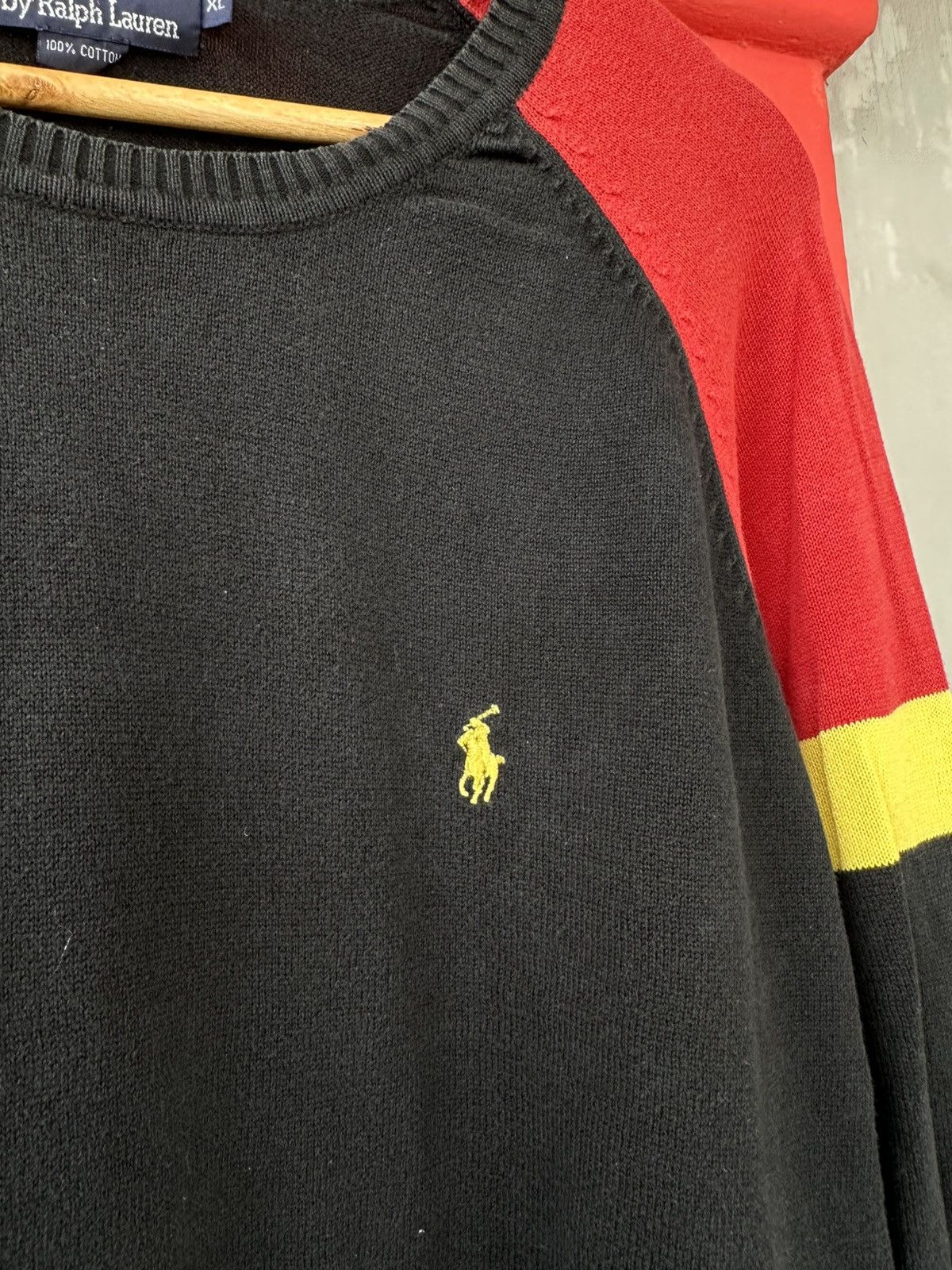 Polo Ralph Lauren Vintage 90s Polo Ralph Lauren Germany Knitwear Size US XL / EU 56 / 4 - 3 Thumbnail