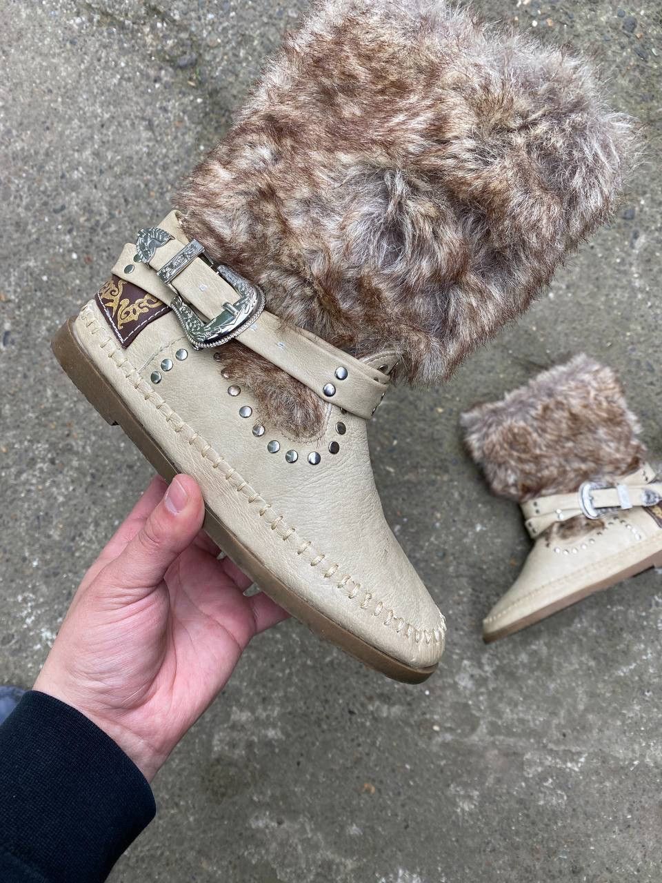 Japanese Brand Mohair LGB as98 style vintage distressed boots shoes Size US 7 / IT 37 - 2 Thumbnail